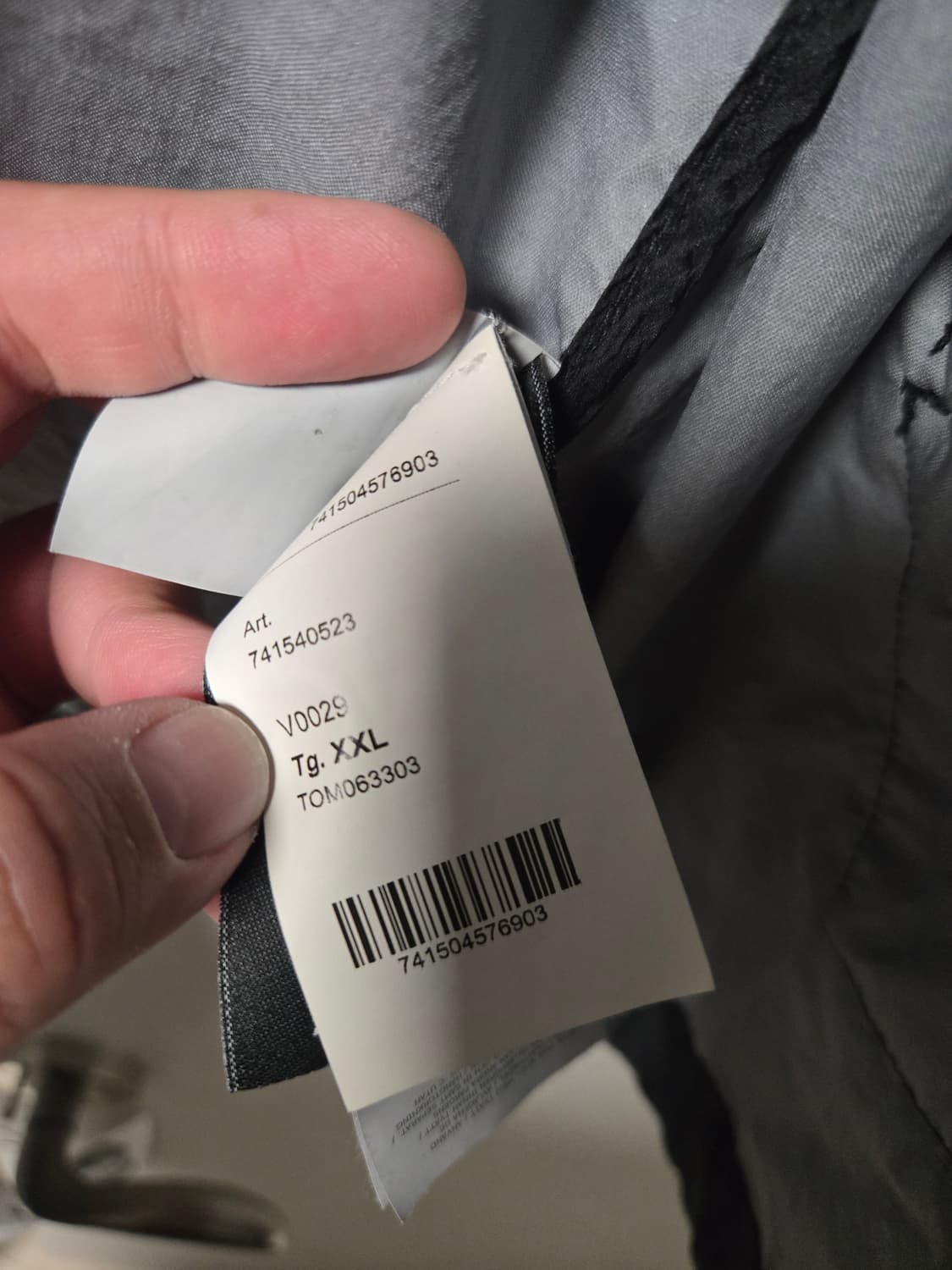 2XL)스톤 아일랜드 40523 멤브라나 3L TC 자켓 블랙 상품이미지5