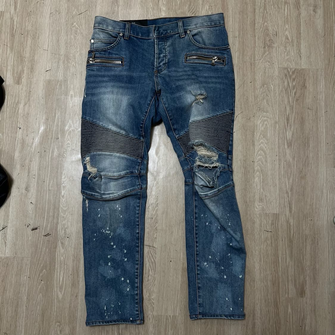 정품 발망 디트로이트 데미지 데님 바이커진 32  상품이미지1