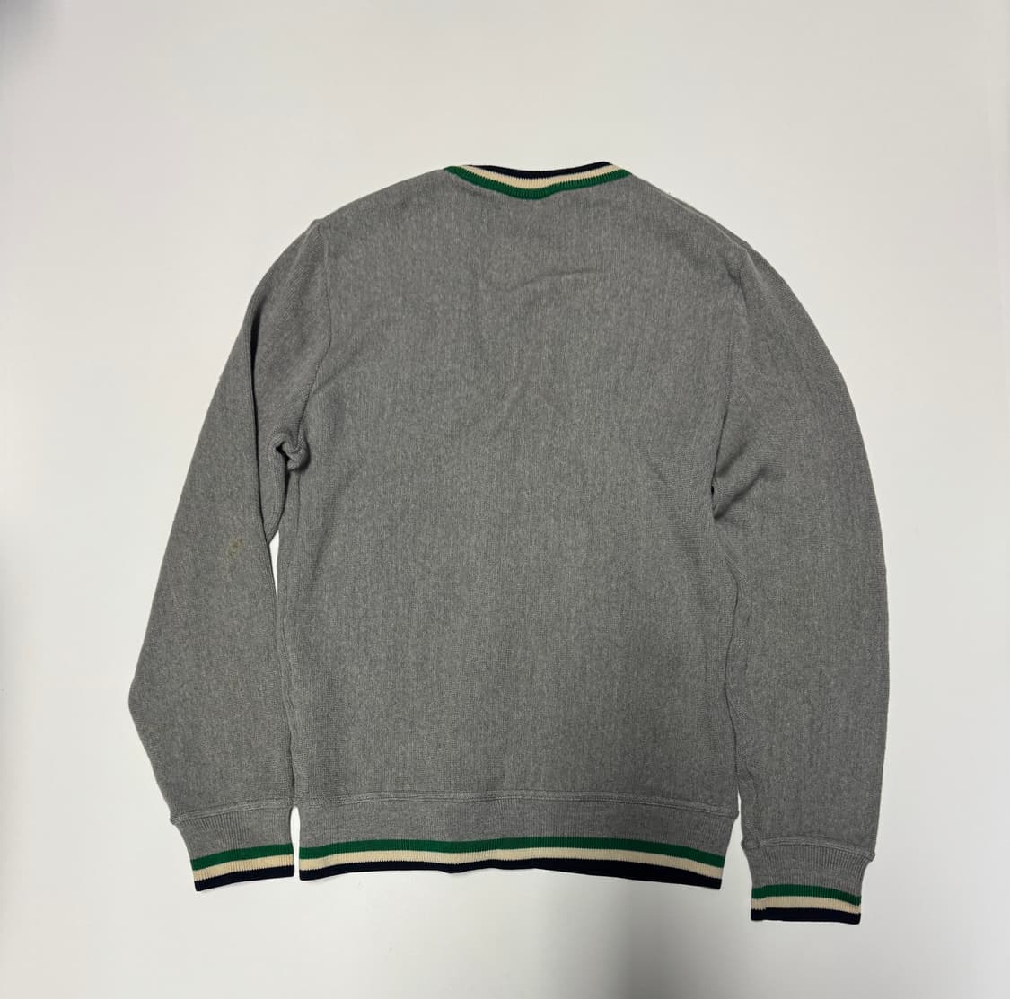 정품 여성 라코스테 울 브이넥 니트 가디건 S 상품이미지2