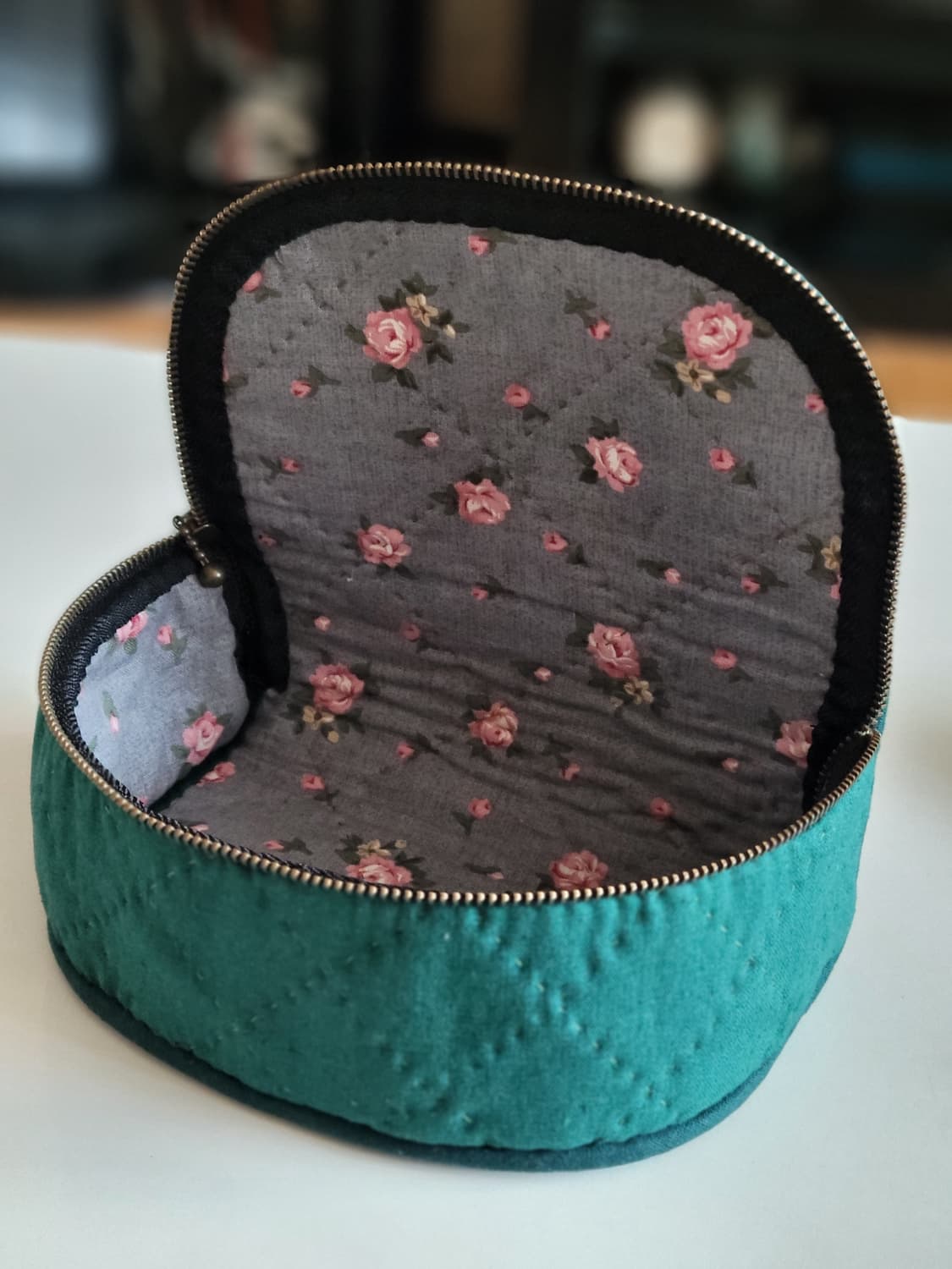 퀼트그린소잉박스/핸드메이드/소잉박스/파우치/퀼트소품 상품이미지9