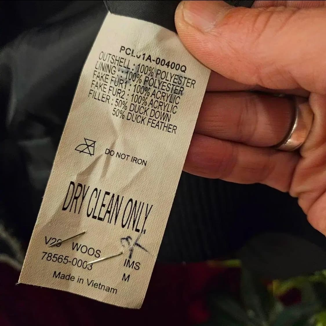 리바이스(Levis) 올드스쿨 카라넥 퍼 오리털 패딩 점퍼 상품이미지6