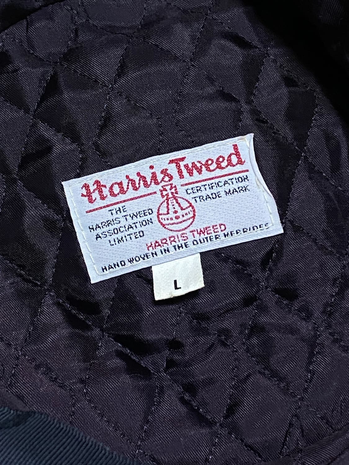 해리스 트위드 울 버킷햇 모자 L 상품이미지5