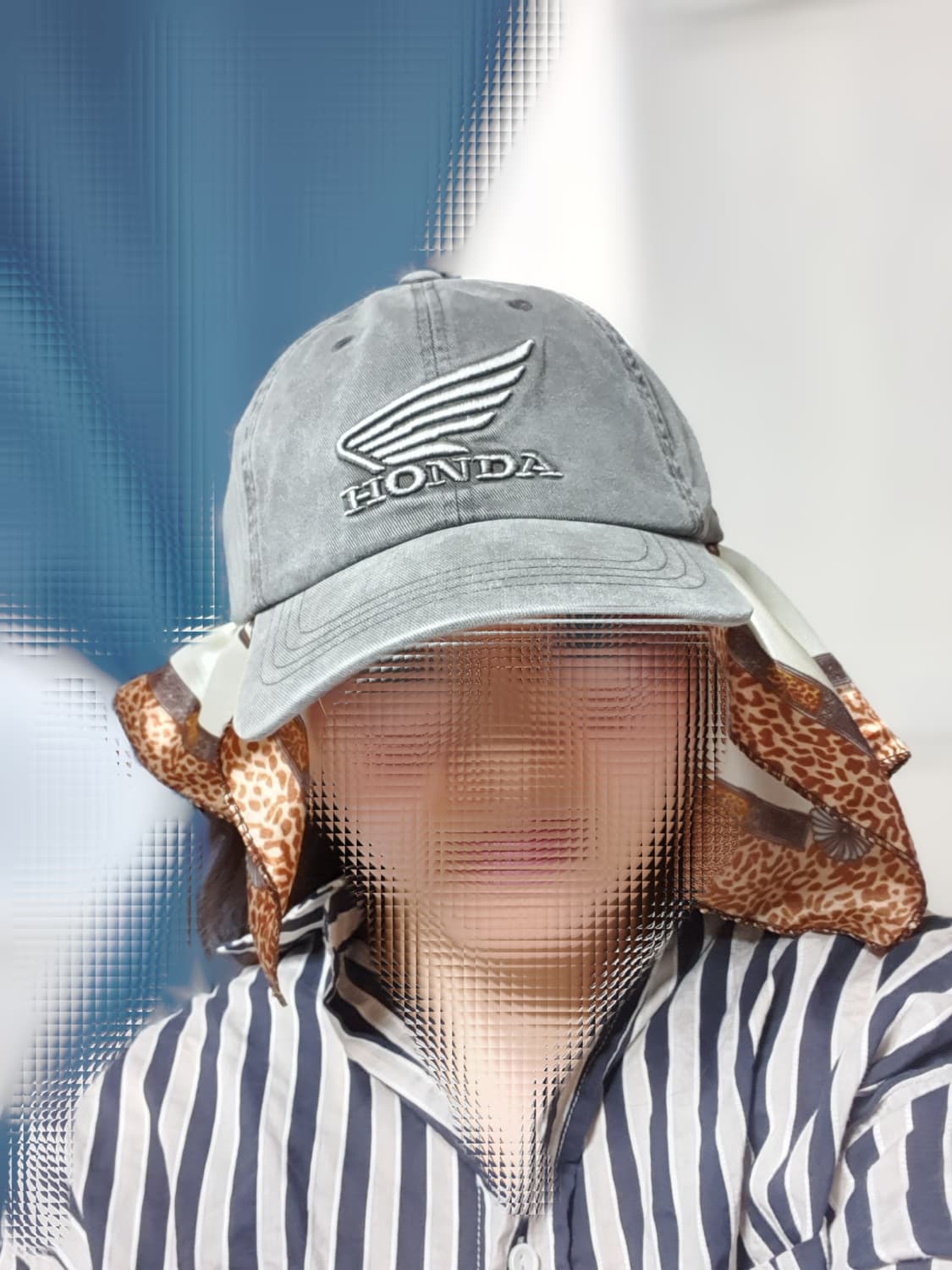 그레이 혼다 모토사이클 볼캡 모자 Wing logo Pigment 상품이미지9