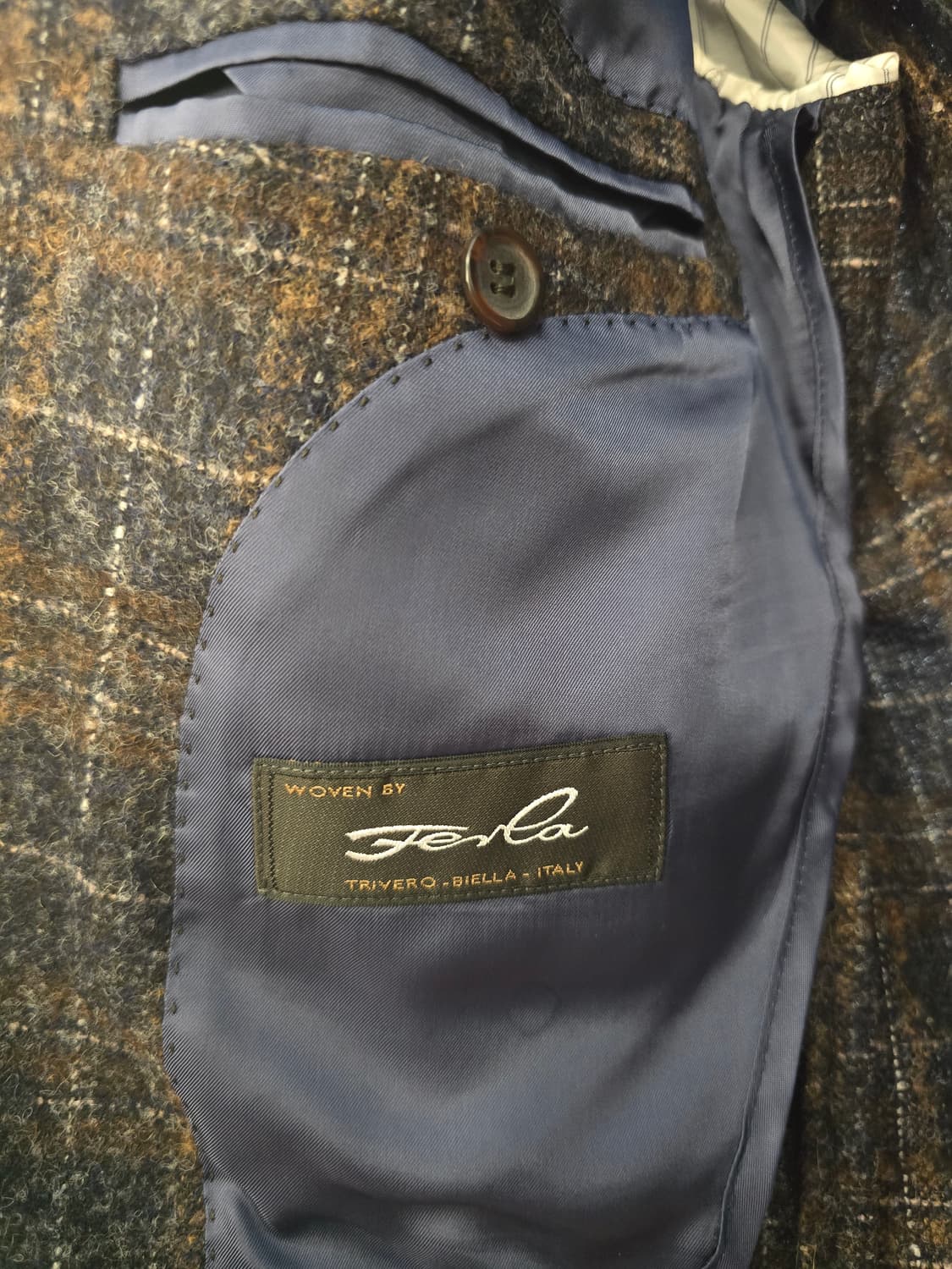 수트서플라이 하바나 체크 스포츠재킷 46 상품이미지4