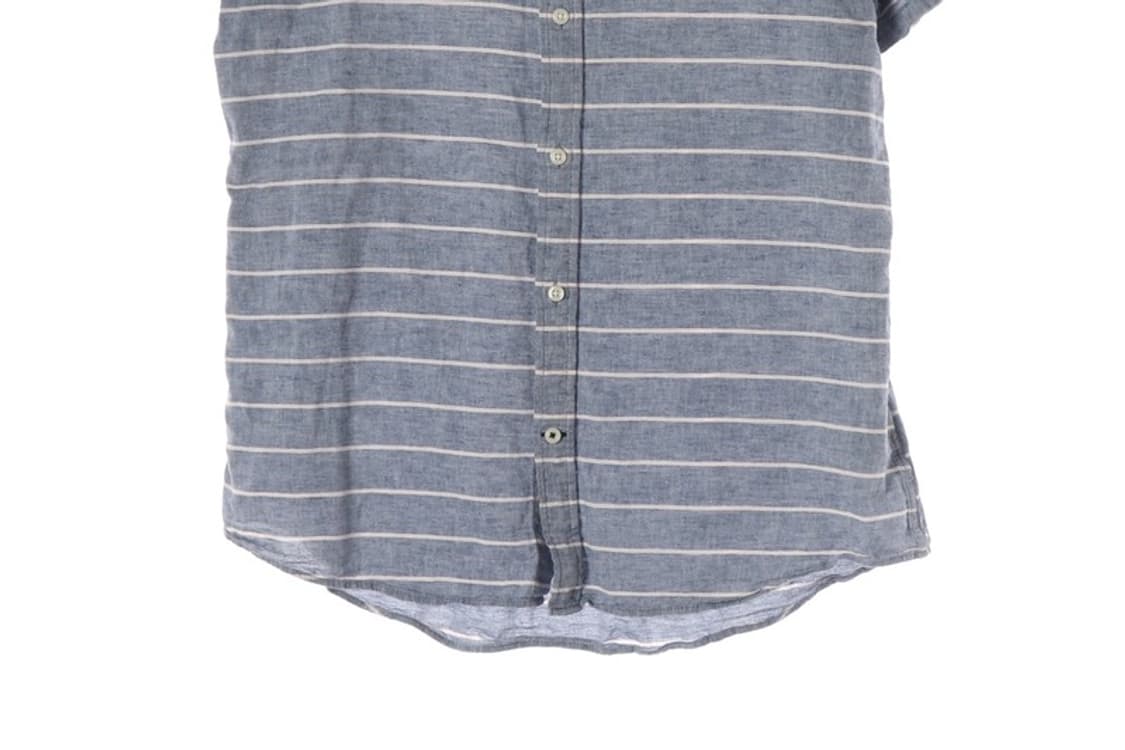 타미힐피거 린넨 혼방 스트라이프 반팔셔츠 XL 상품이미지4