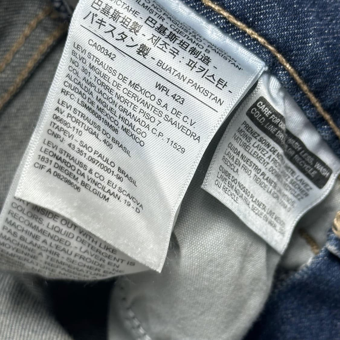 리바이스 314 오리지널 데님 팬츠 (26인치 여성추천) 상품이미지6