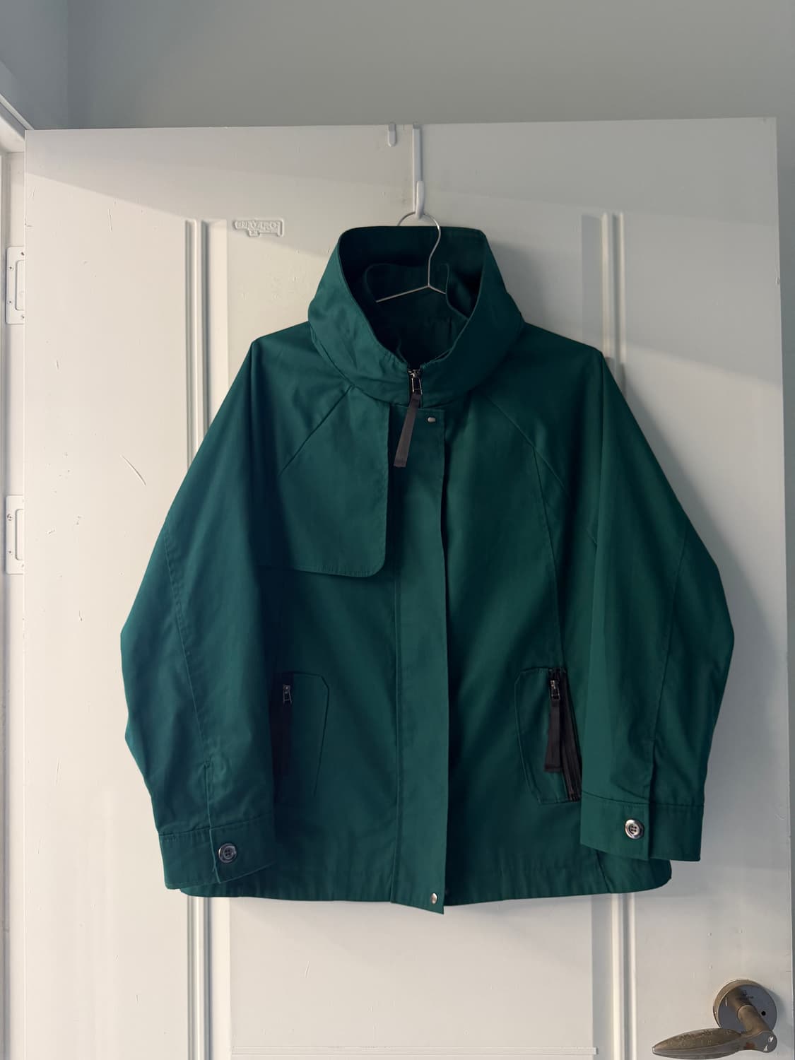 일본빈티지 딥그린 하프자켓 상품이미지5