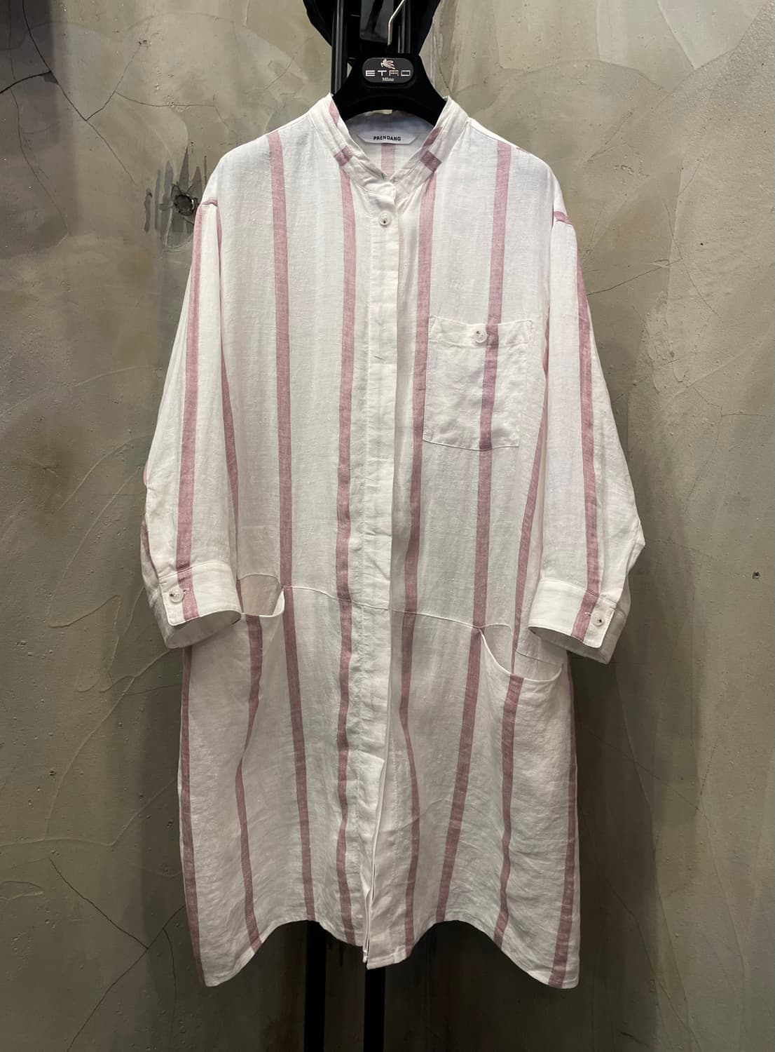 Prendang 린넨 100% 블라우스 55~66 상품이미지8