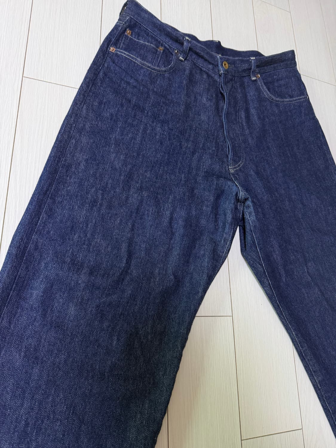 마티앤선즈 24fw 베기 데님 팬츠 상품이미지3