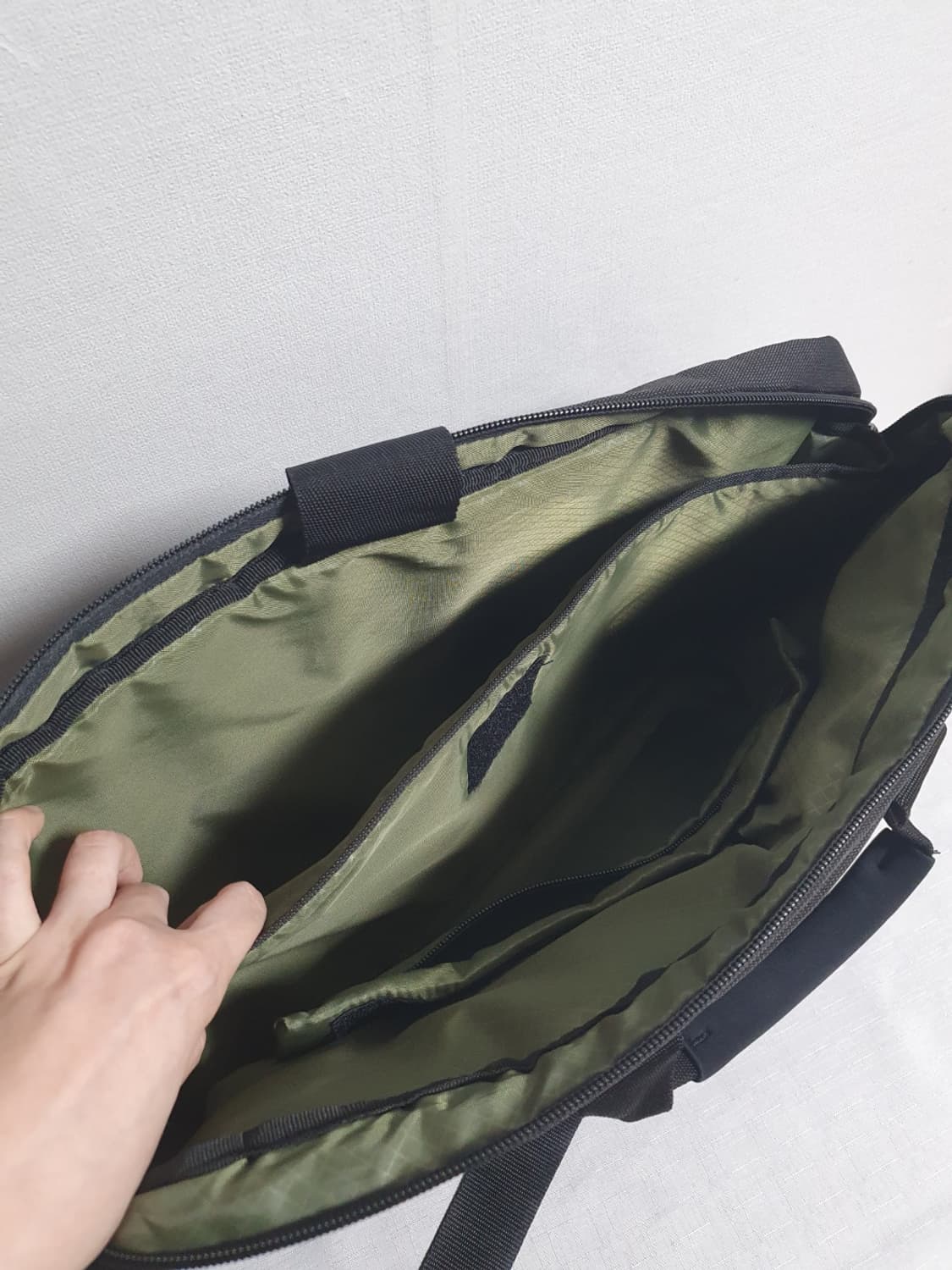 쌤소나이트 노트북 서류가방 크로스백 블랙 상품이미지5