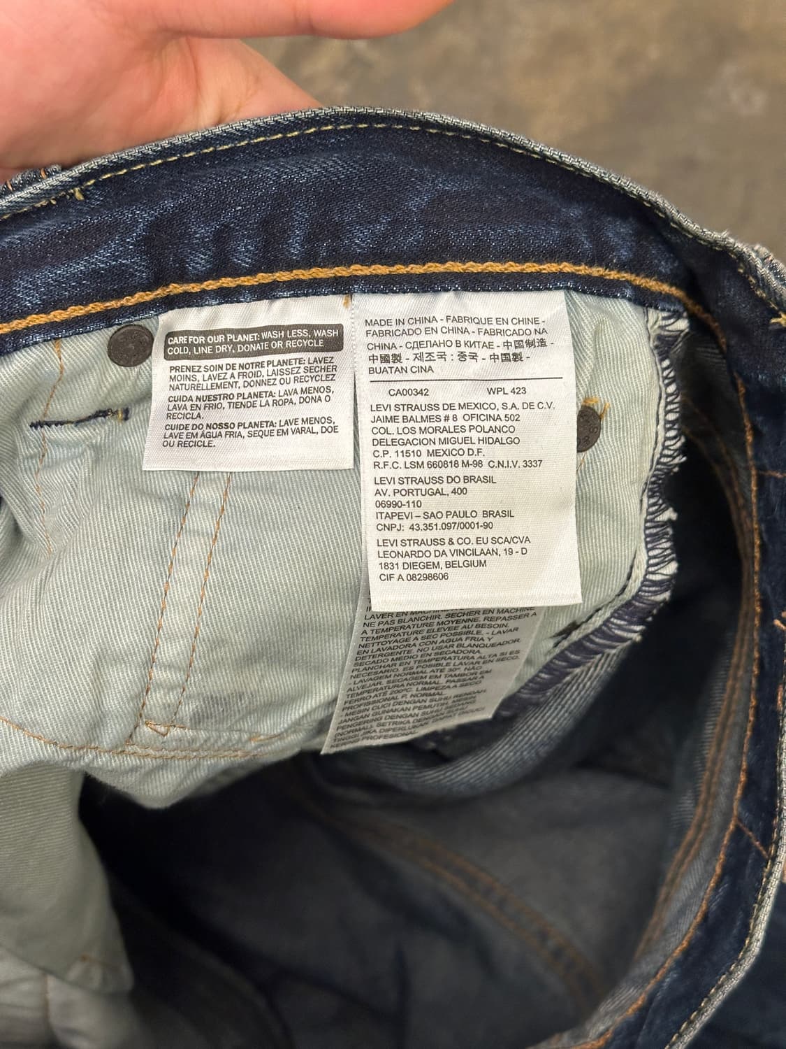 리바이스 501 W30 L32 상품이미지5