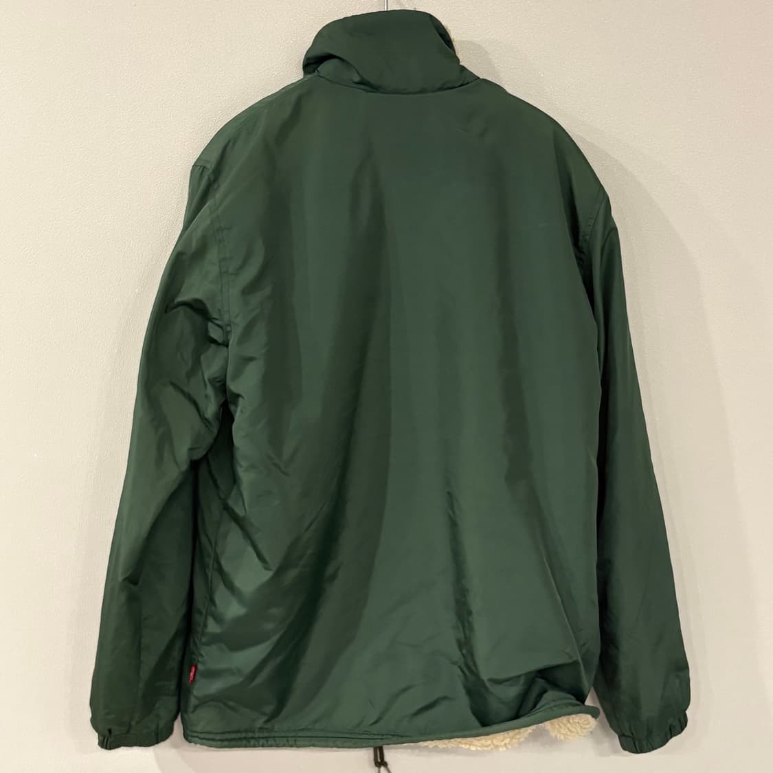 Levi's 리바이스 그린 코치 자켓 쉐르파 칼라 M 상품이미지7