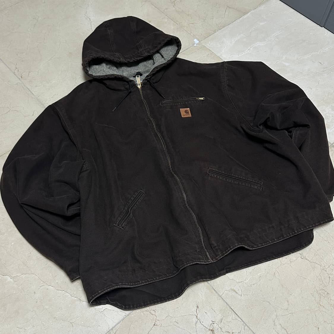 [XXXXL, XXXL] J141 칼하트 덕액티브 자켓 브라운 상품이미지1