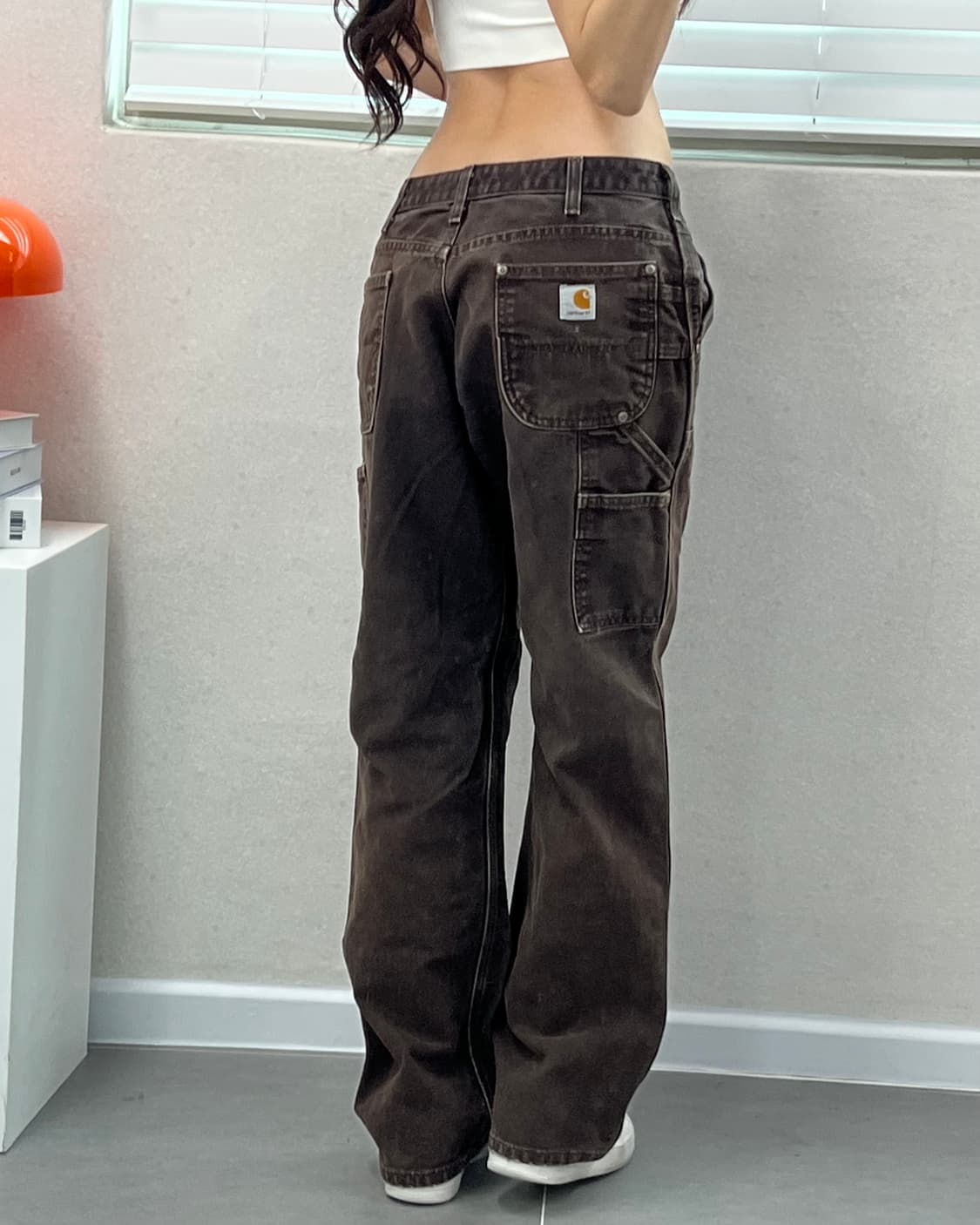 (WOMEN)칼하트 더블니 워크팬츠-M1860 상품이미지9