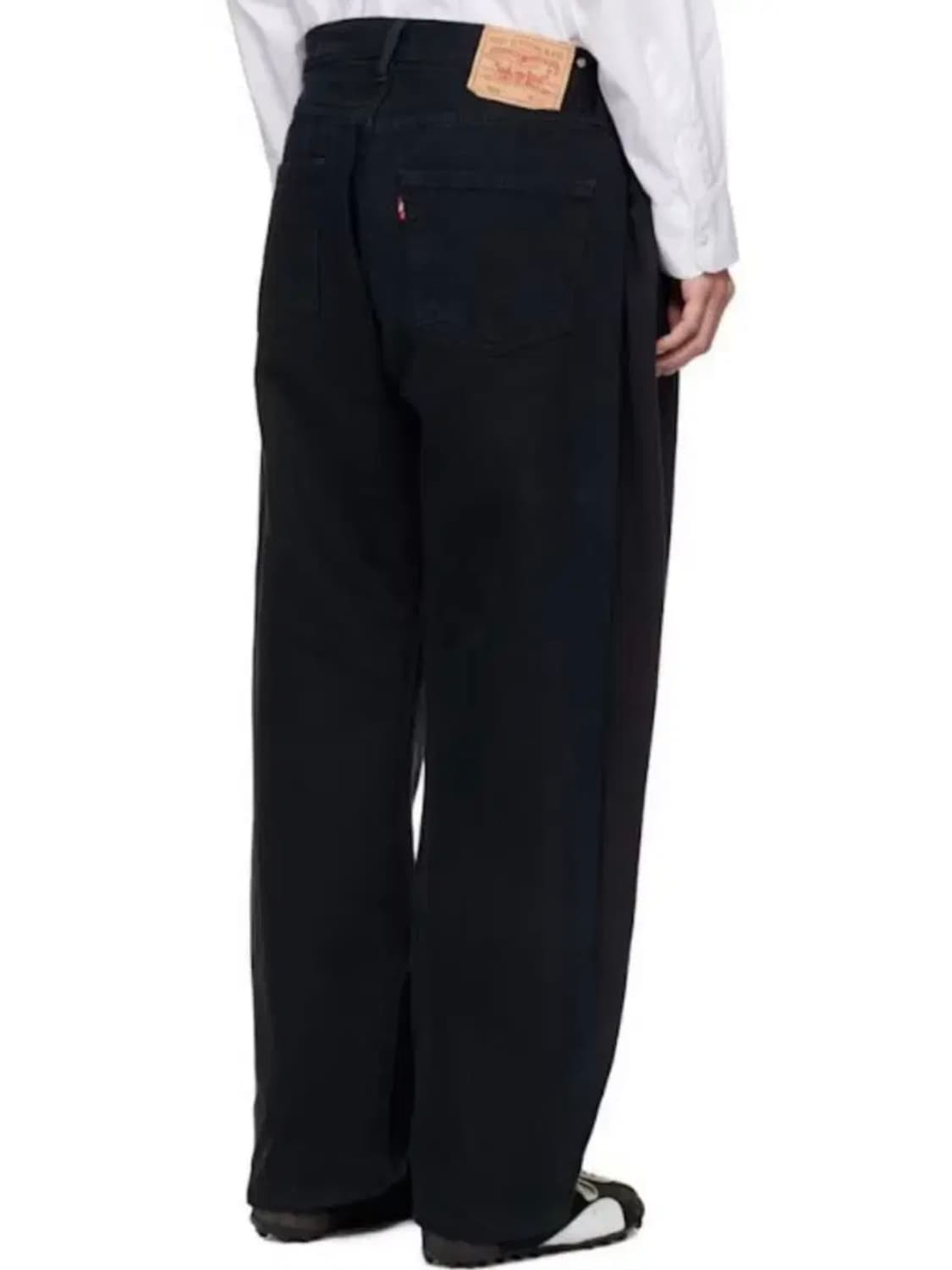 [L] 블레스 오버조깅 진 블랙 (검검 데님) 상품이미지2