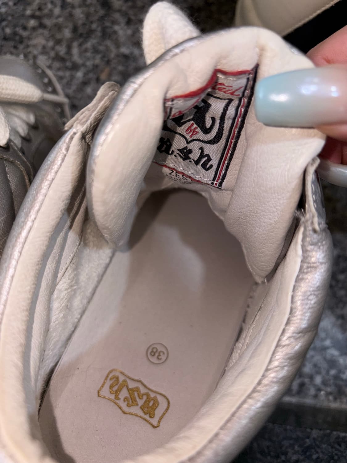 ASH 아쉬 애쉬 스터드 실버 하이탑 상품이미지5