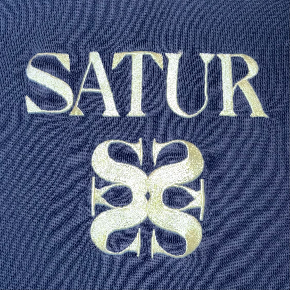 SATUR 네이비 후드티 상품이미지4