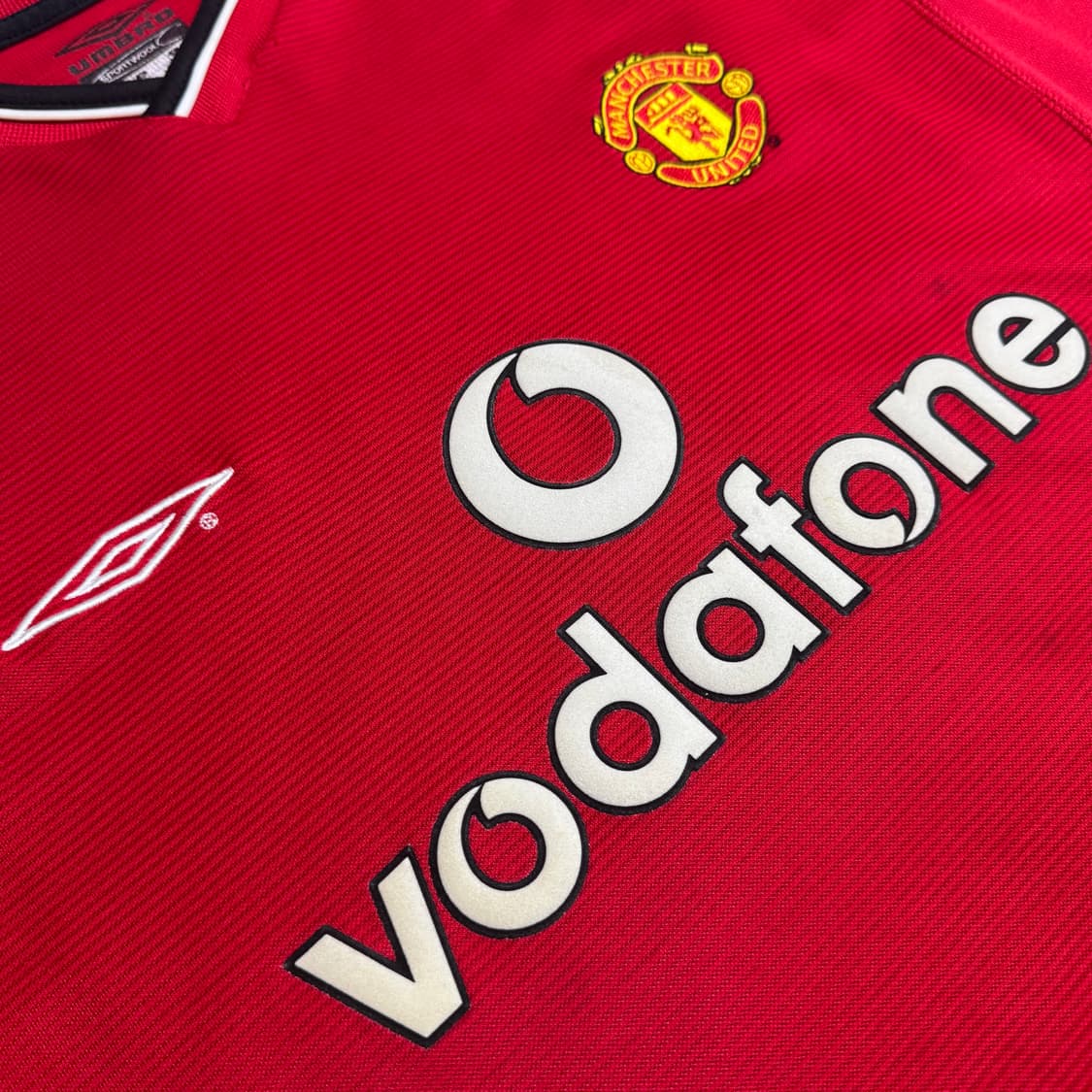 00-02 맨체스터 유나이티드 홈 유니폼 데이비드 베컴 상품이미지5