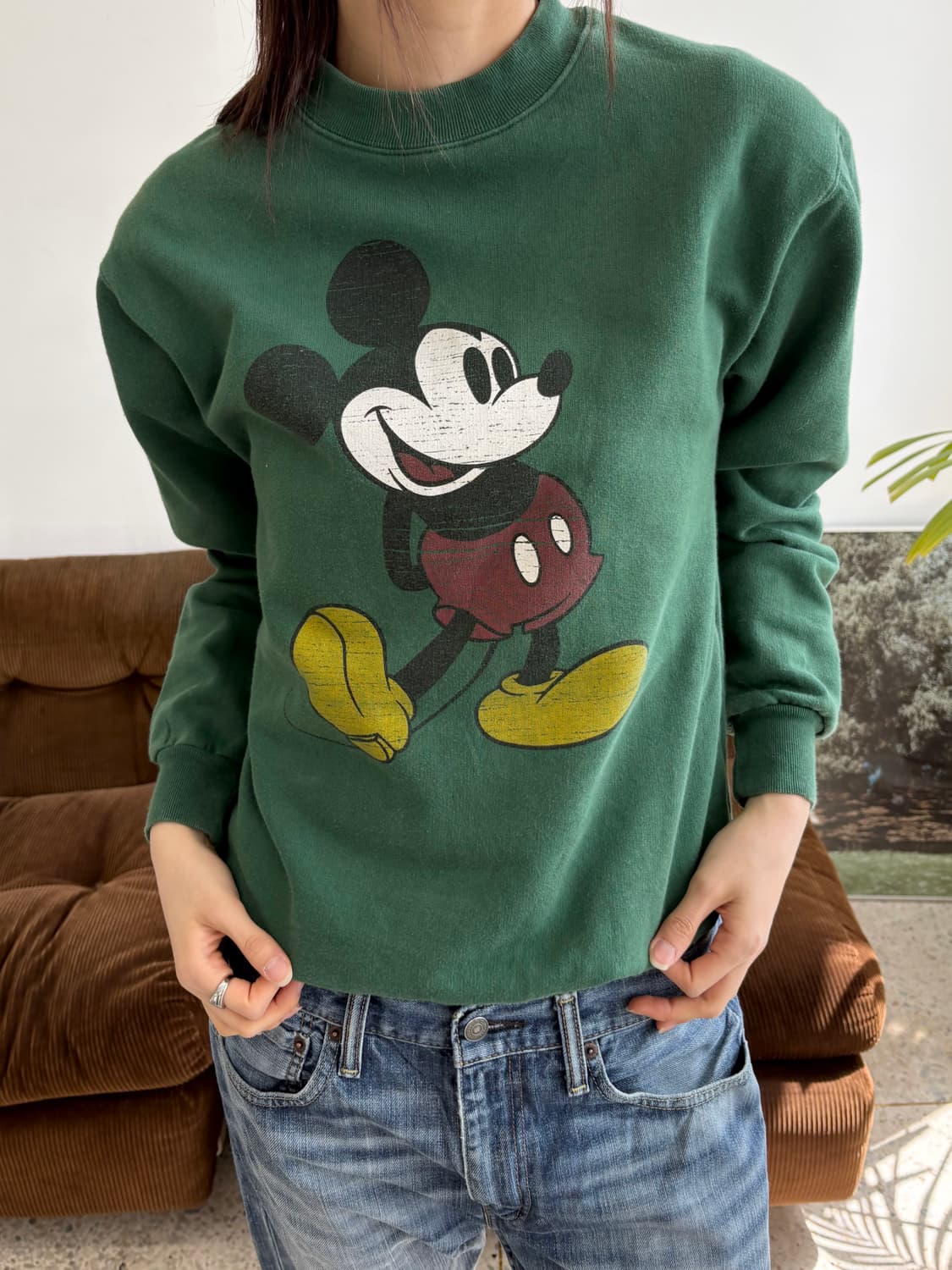 디즈니 미키마우스 맨투맨 상품이미지2