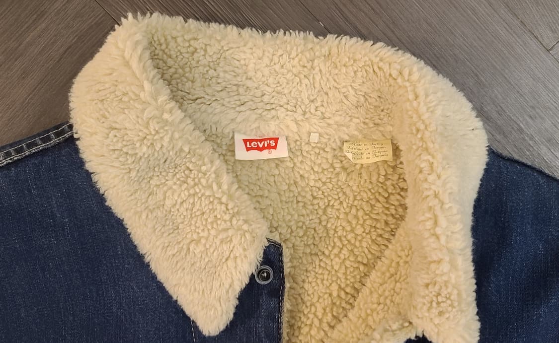 LVC 리바이스 쉐르파 세르파 셰르파 시어링 양털 트럭커 중청 워크웨어 상품이미지3