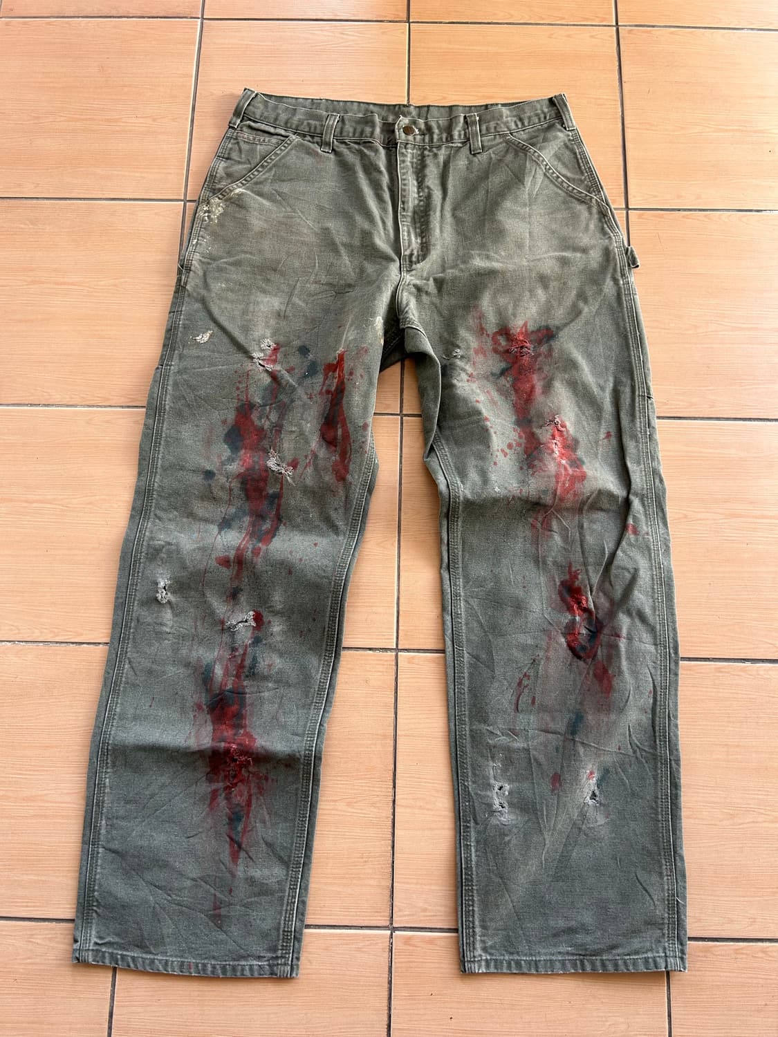 칼하트 B11 싱글니 모스 36in 상품이미지2