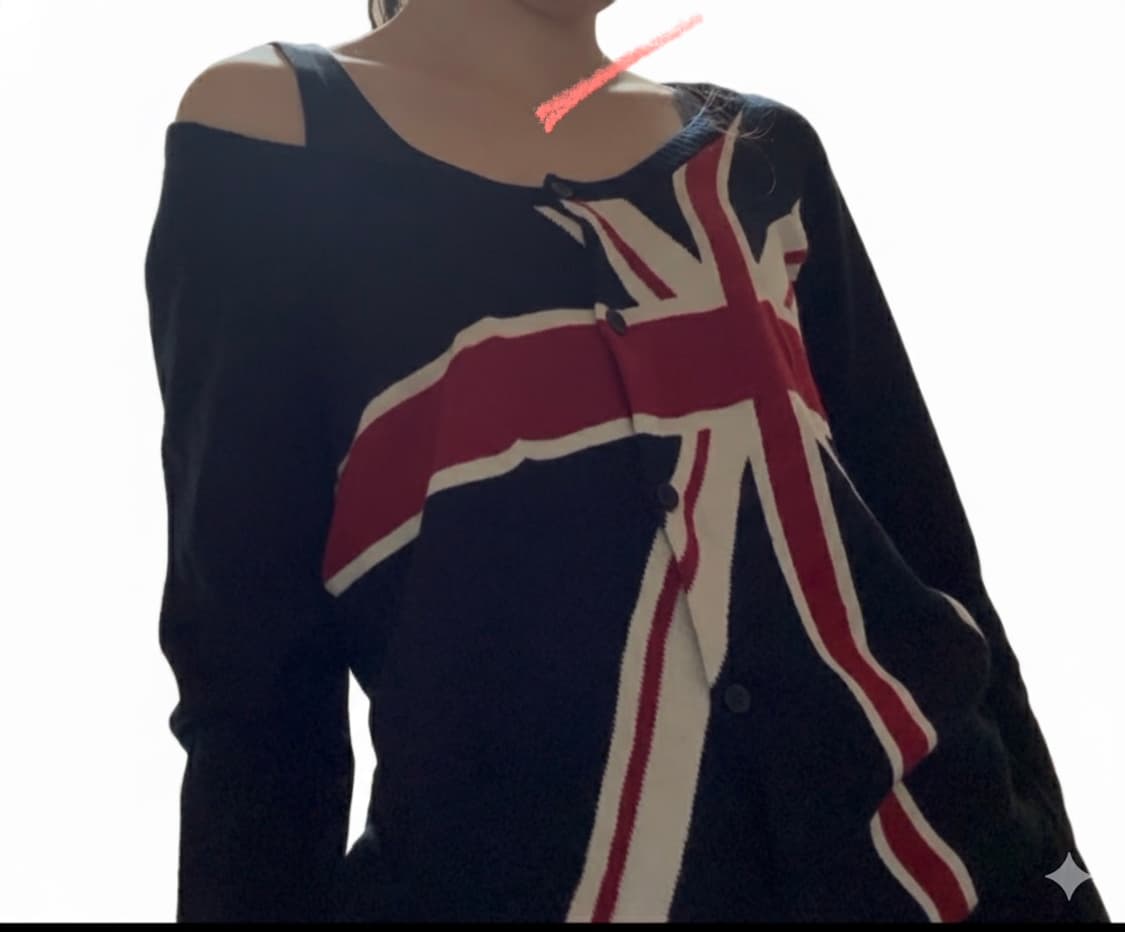 Pageboy 투웨이 유니언잭(유니온)가디건 상품이미지1