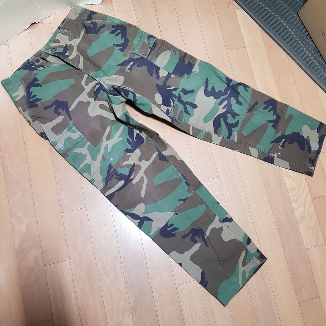 31.5인치 /미군 M65 빈티지 밀리터리 카고팬츠/2달 상품이미지1