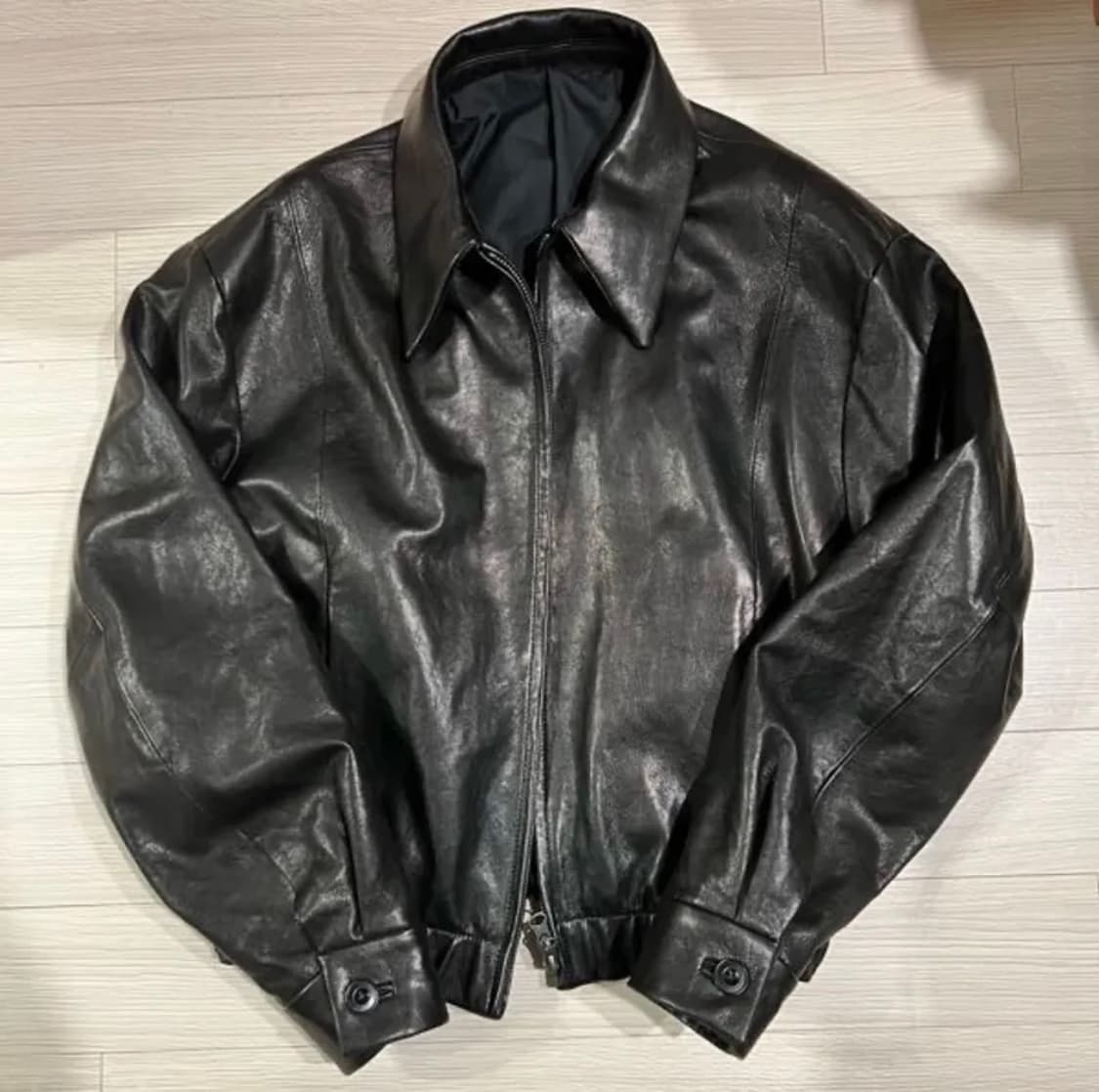 쿠어 램스킨 블루종 상품이미지1