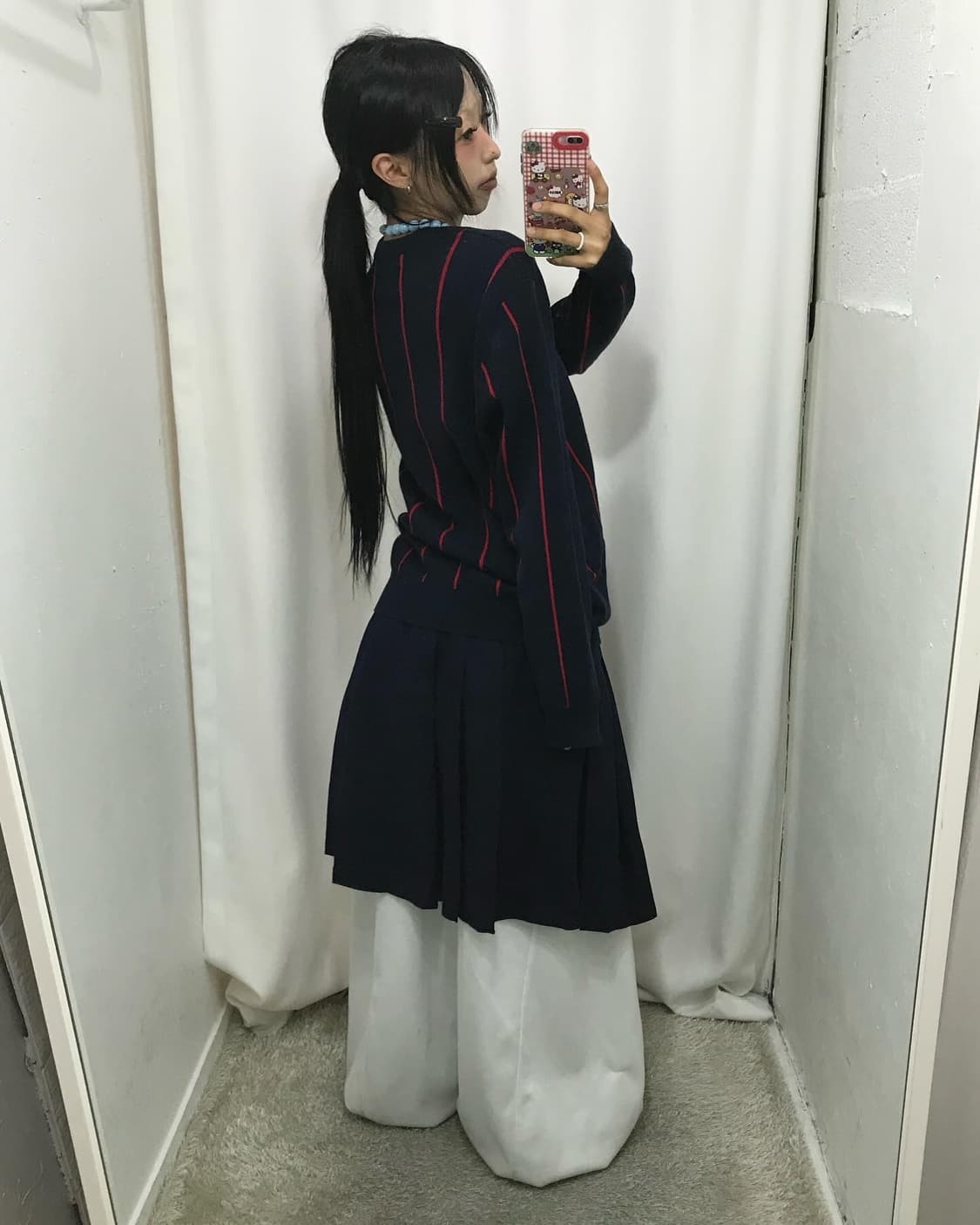 Supreme Wide Pinstripe Sweater  - 13FW 상품이미지4