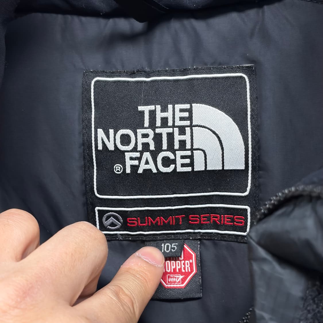 노스페이스 윈드스토퍼 패딩 블랙 XL 상품이미지3