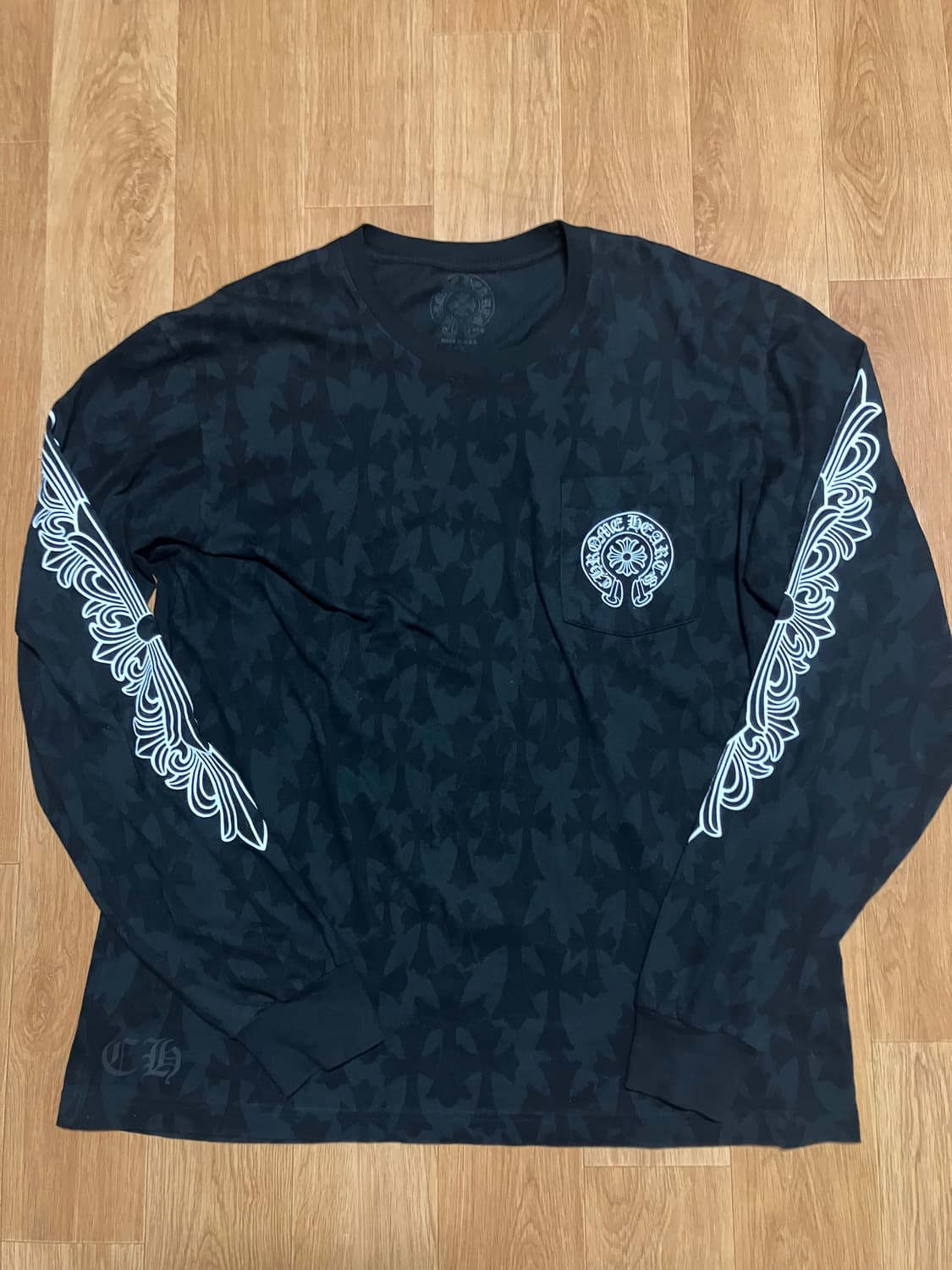 크롬하츠 세메터리 올오버 플로랑 롱슬리브 XL 상품이미지1