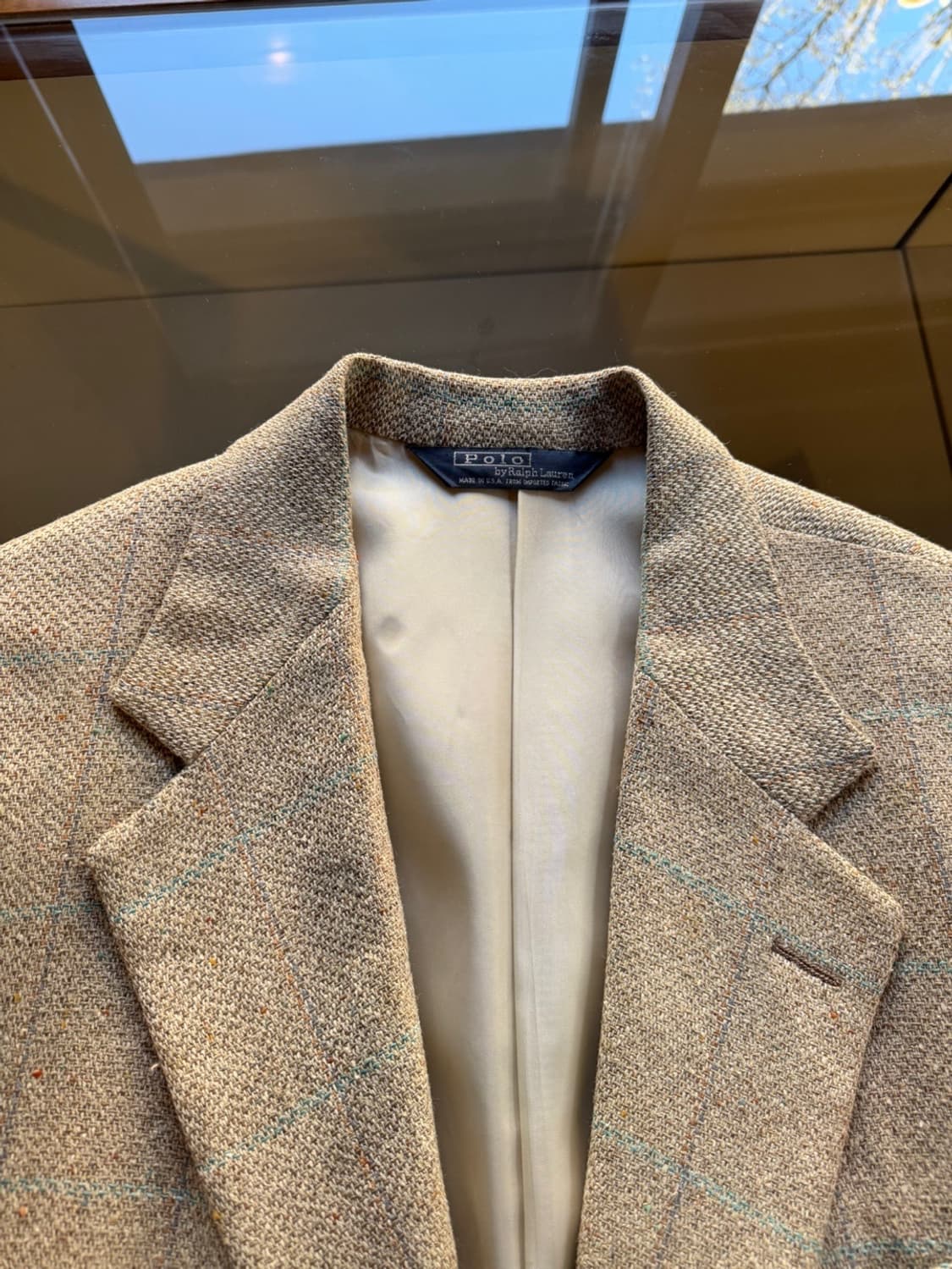 폴로 랄프로렌 트위드 테일러드 자켓 100 상품이미지2