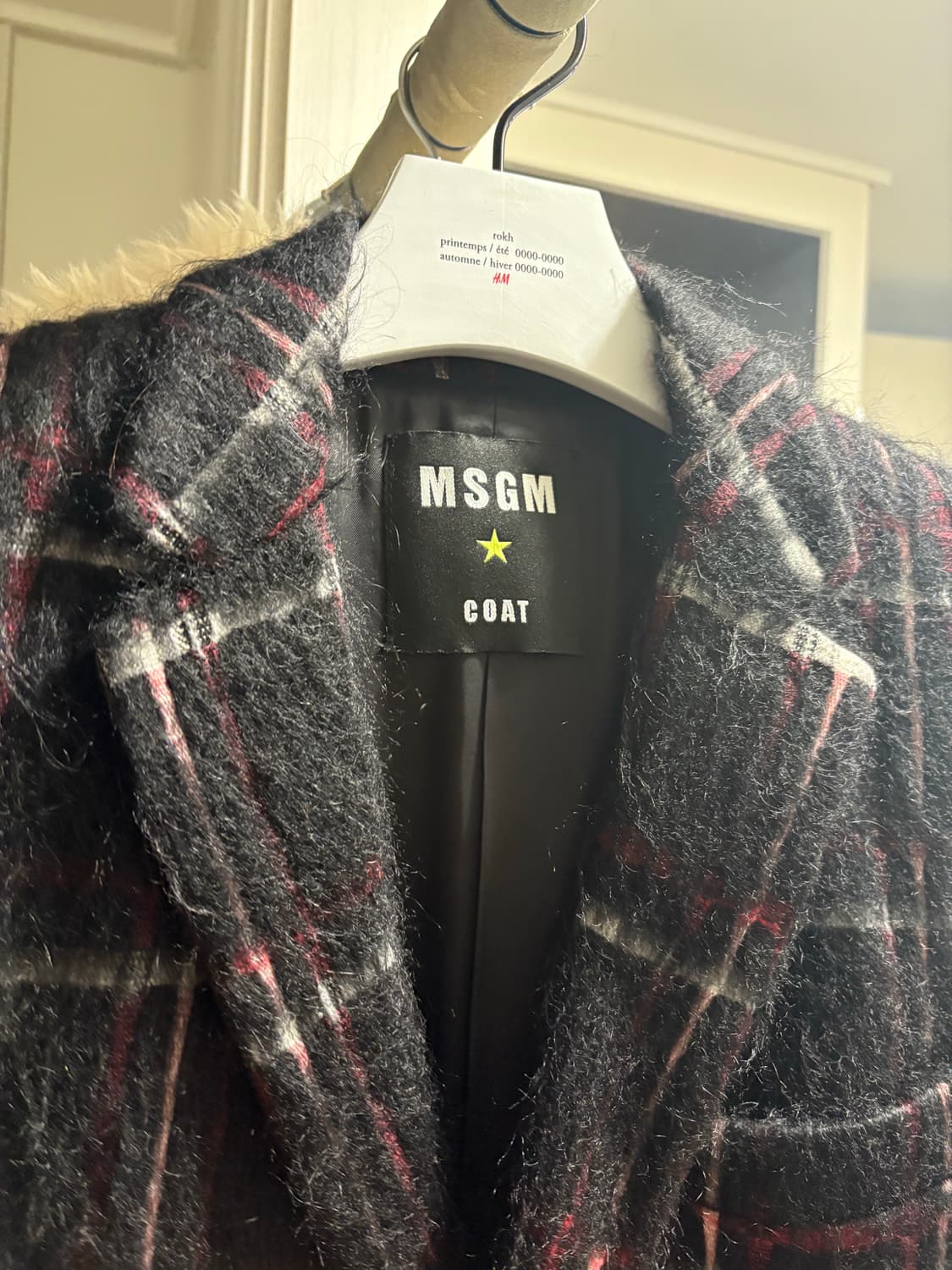 msgm 코트팝니다. 상품이미지2