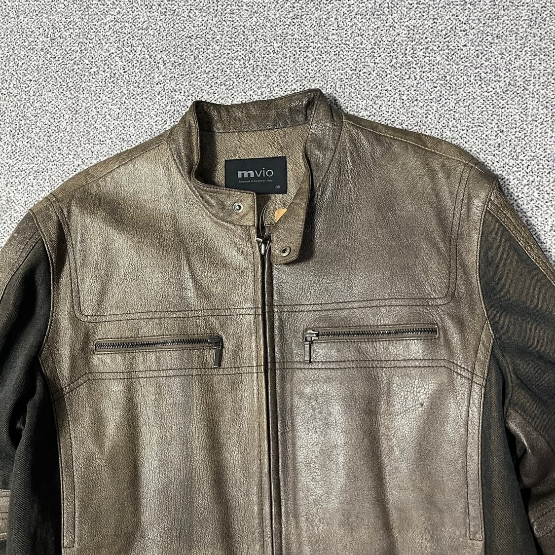 엠비오 레더자켓 상품이미지2