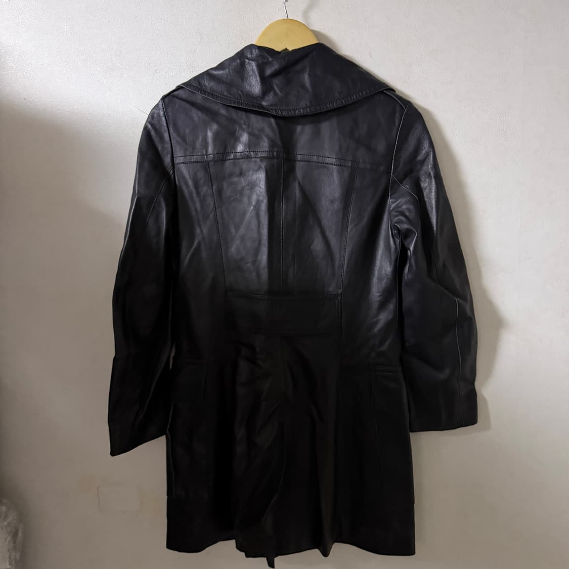 버버리 램스킨 트렌치 견장코트 USA4사이즈 (여성 55정도) 상품이미지5
