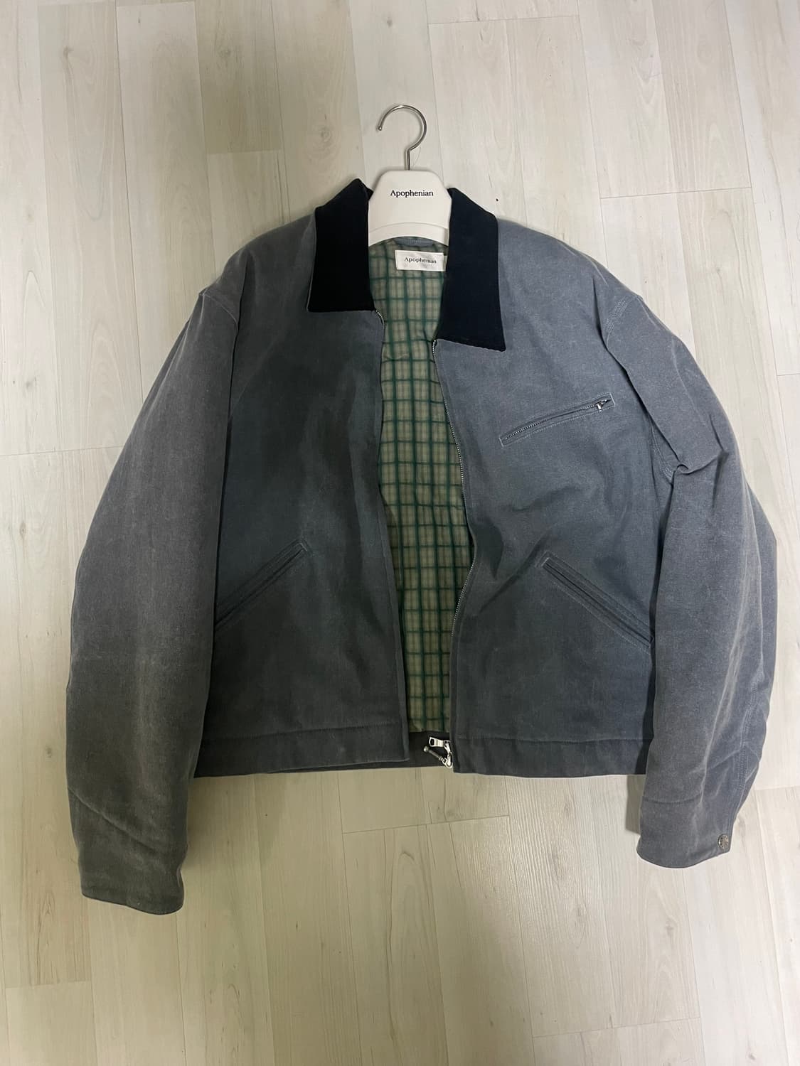 아포페니안 패딩자켓 블루베리  상품이미지1