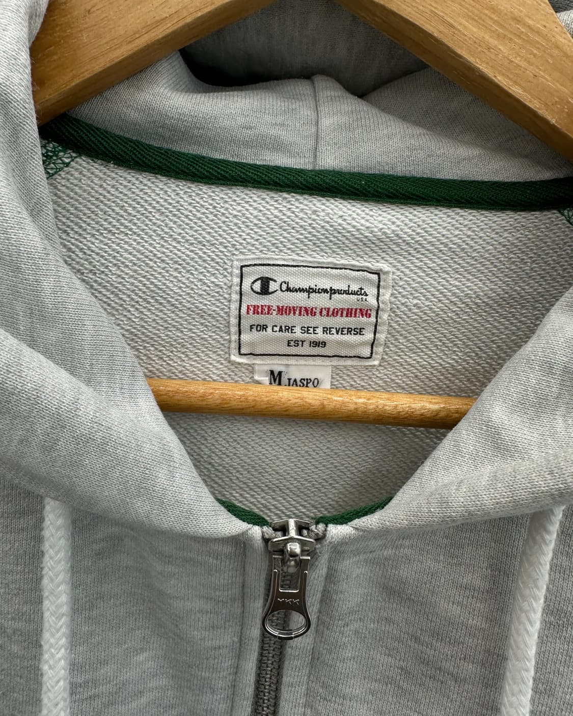 (WOMEN)챔피온 크롭 후드집업-M1480 상품이미지3