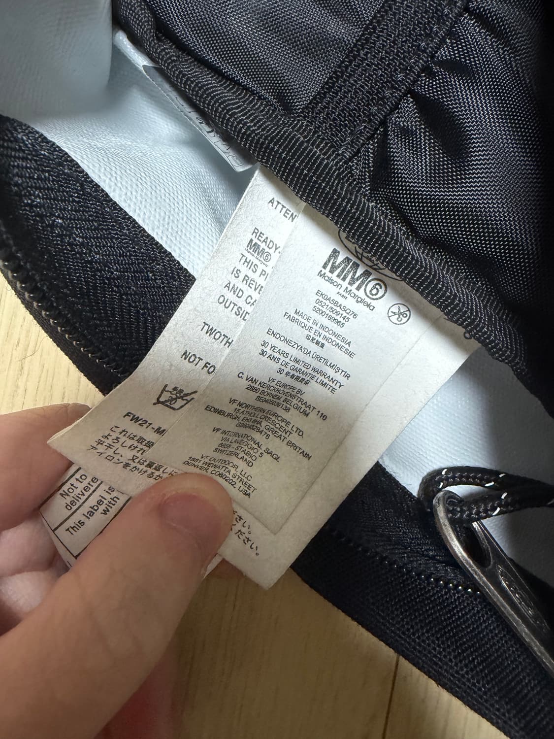 MM6 x eastpak reversible backpack 상품이미지6