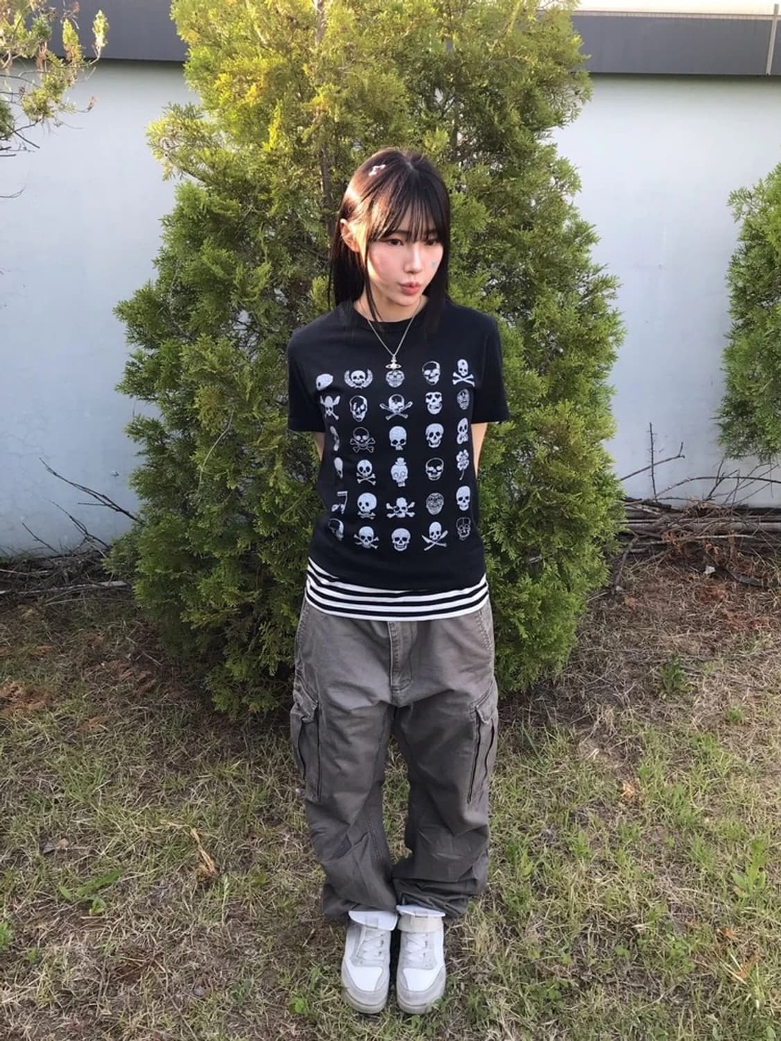 ChubbyGang 30th Skull Graphic Tee 상품이미지1
