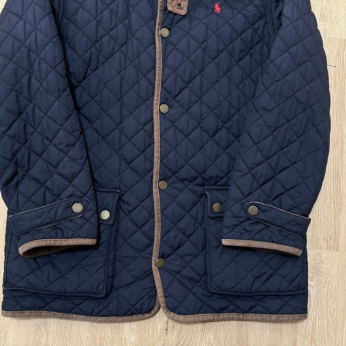 폴로 랄프로렌 보이즈 코듀로이 카라 퀼팅자켓 L 14-16  상품이미지4