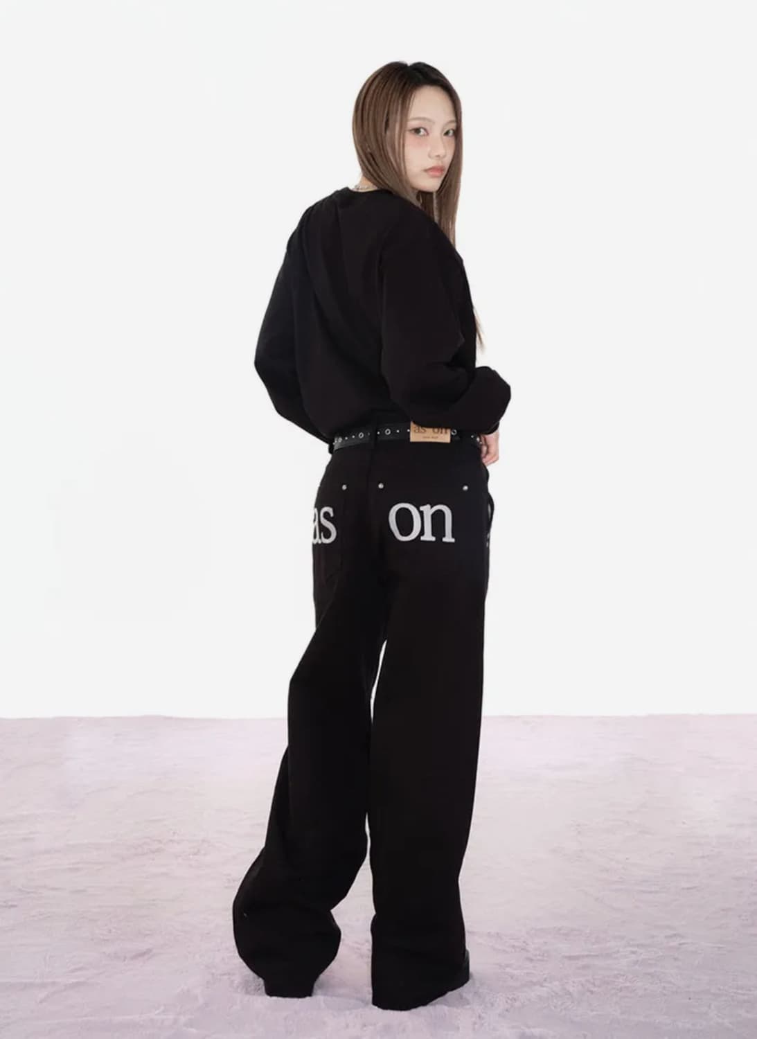 애즈온 스모그 와이드 팬츠 M 상품이미지1