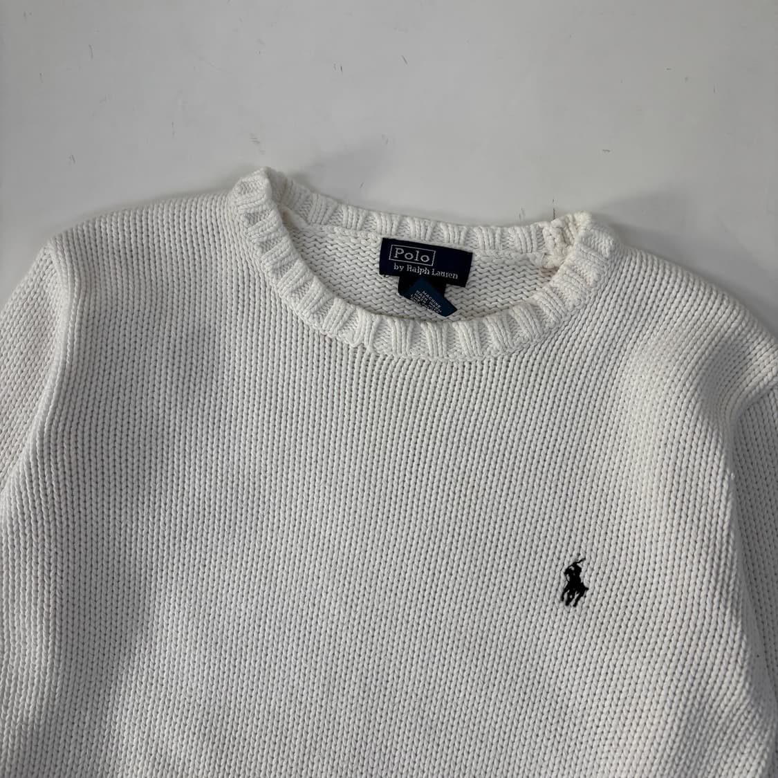 폴로 코튼 니트 상품이미지4