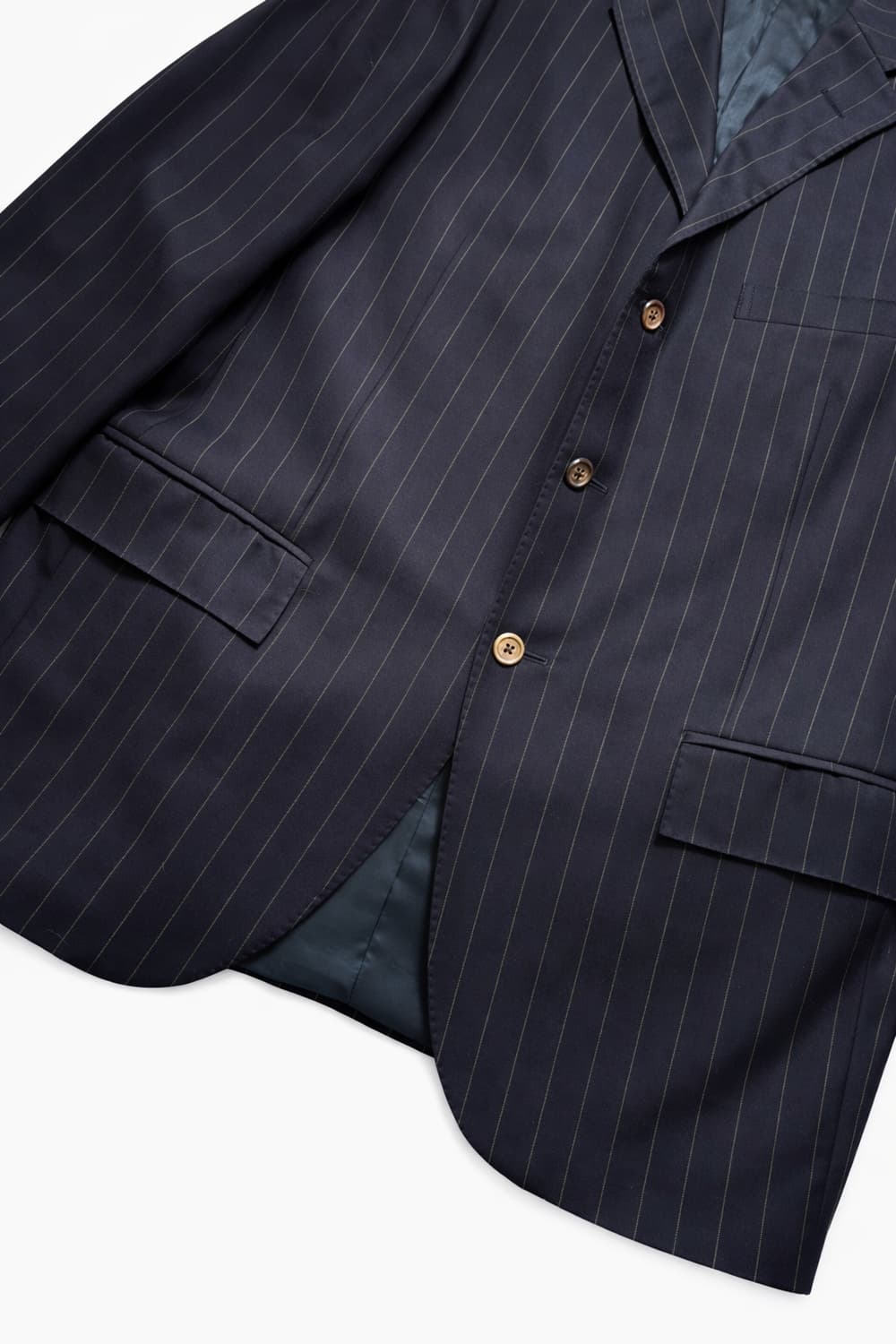 폴로 랄프로렌 3 버튼 울 블레이져 42R Italy Made 상품이미지4