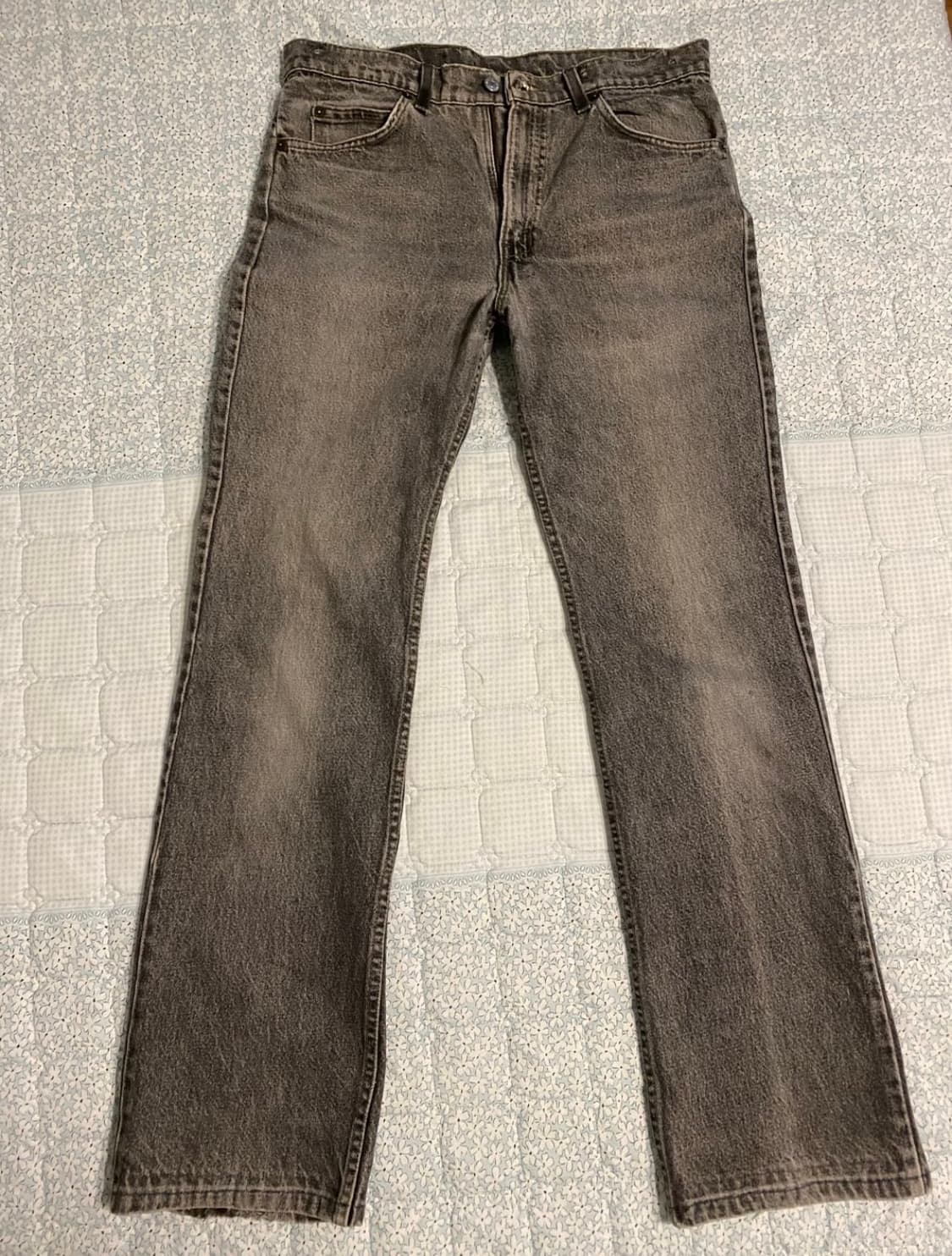 80s 리바이스 517 오렌지탭 흑청 33/34 usa 상품이미지1