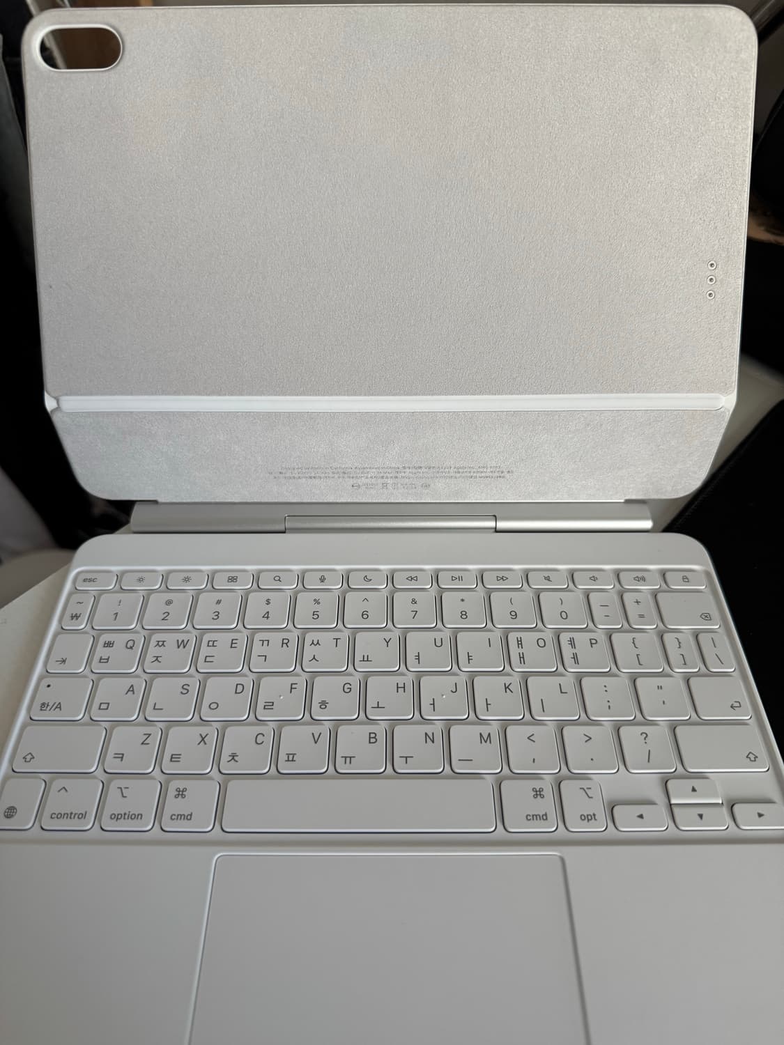 Apple 정품 매직 키보드 iPad Air M3 / M2 모델용 상품이미지4