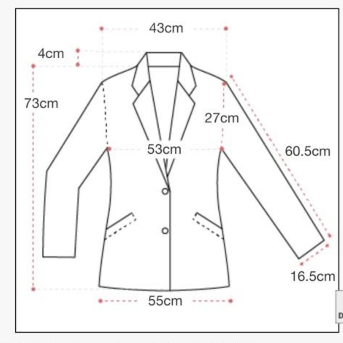 릿킴 블레이저 자켓 (아이보리) (새상품) 상품이미지5