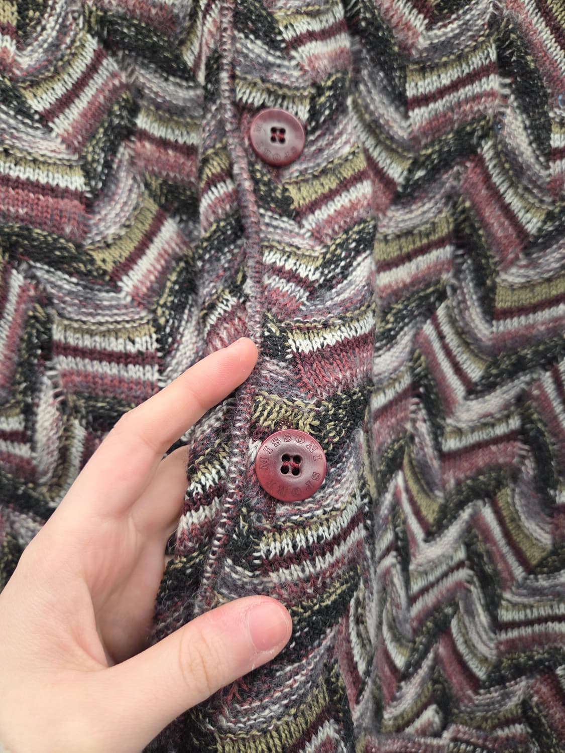 MISSONI 미쏘니 Italy 모헤어 혼방 가디건 상품이미지6