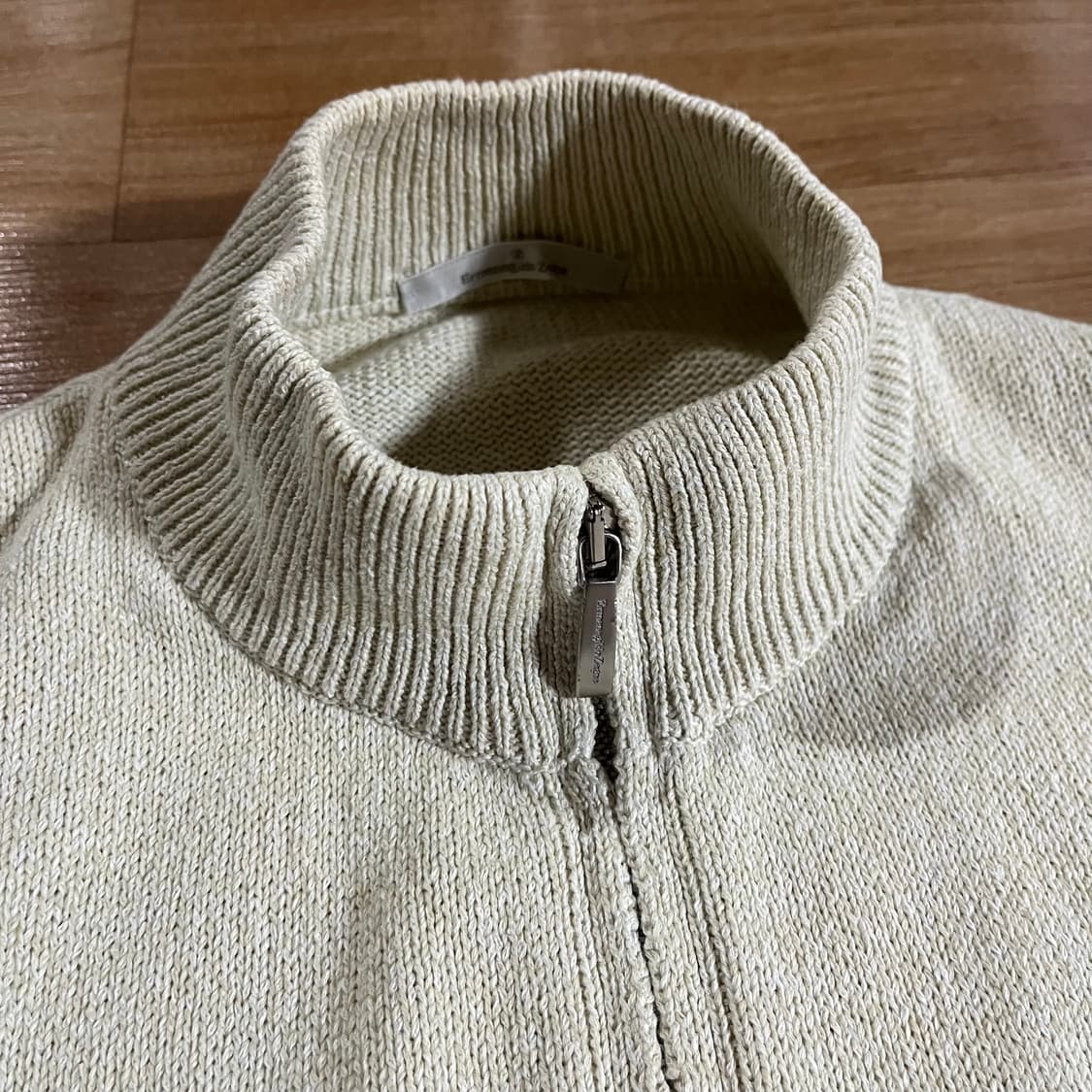 [100] 에르메네질도 제냐 니트집업 상품이미지4