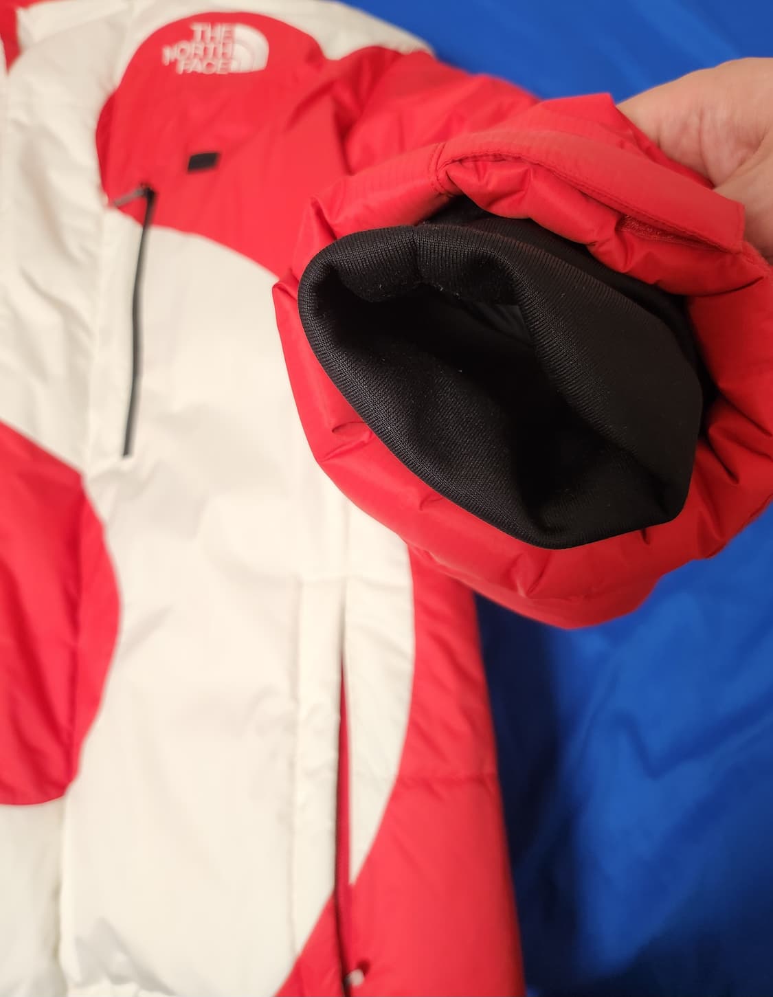 슈프림SUPREME x 노스페이스NORTHFACE/S로고 서밋 패딩/XL 상품이미지4