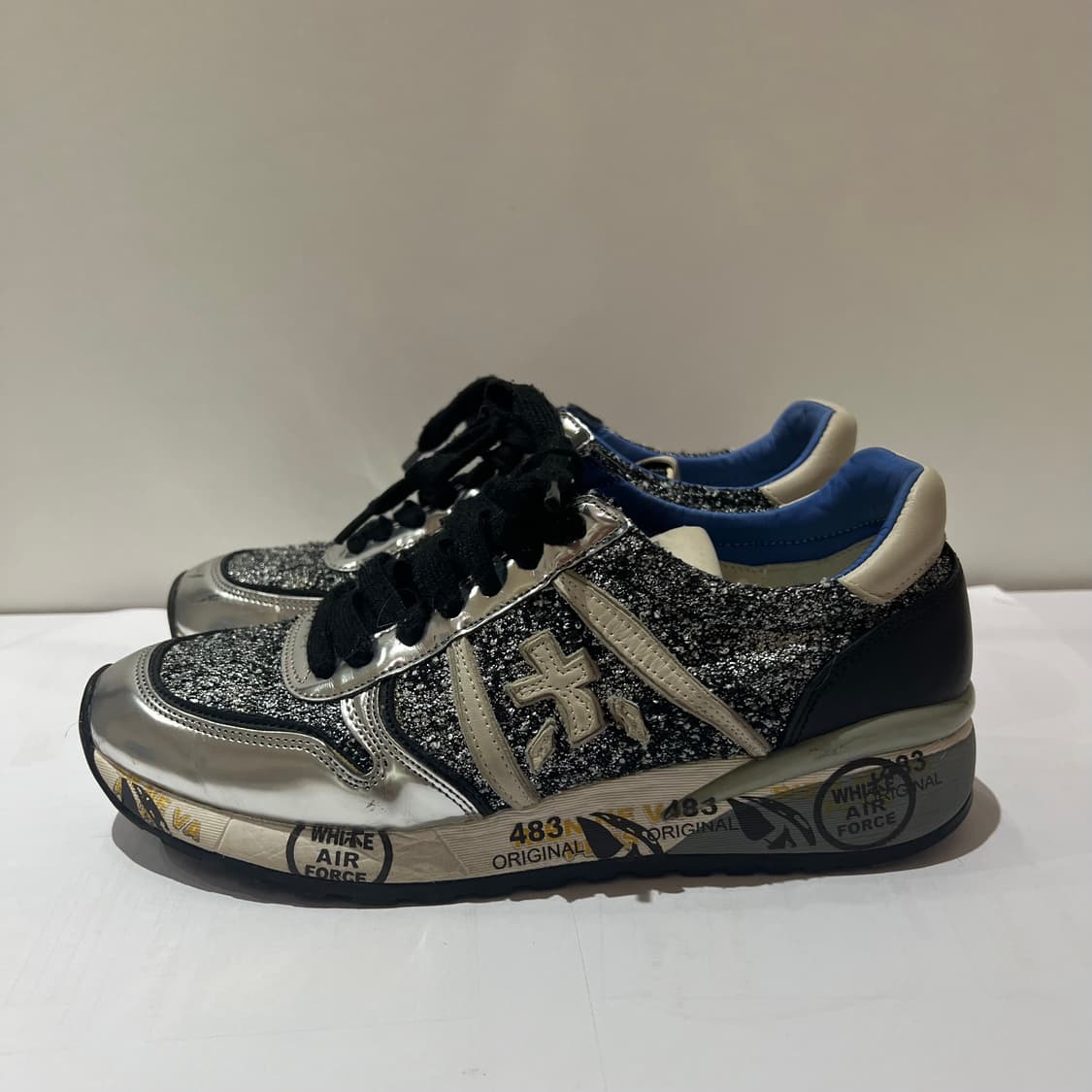 프리미아타(premiata) var.1095 글리터 스니커즈 상품이미지1